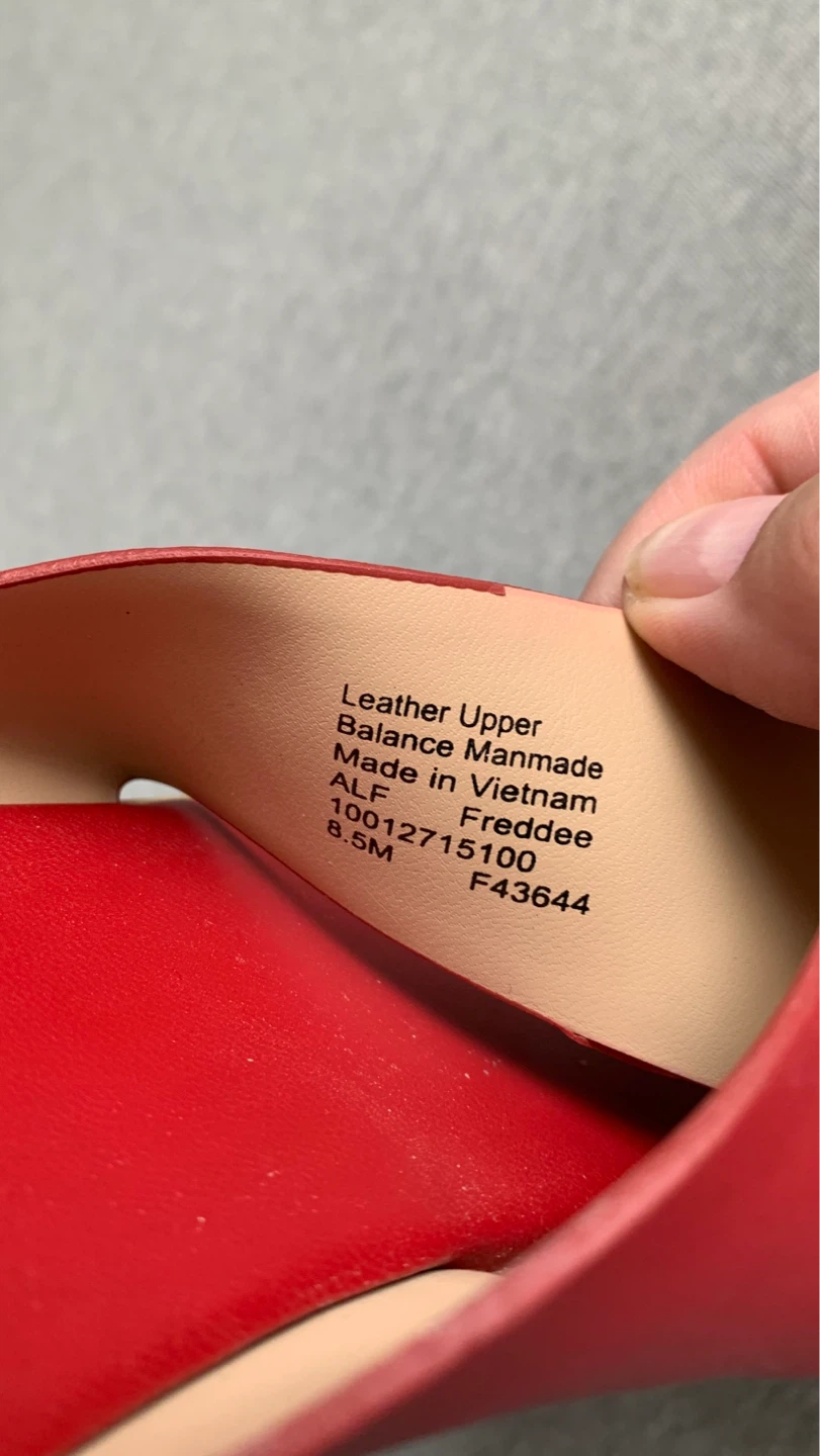 Alfani Red Leather StepFlex Thong Sandals - Size 8.5 - photo 3