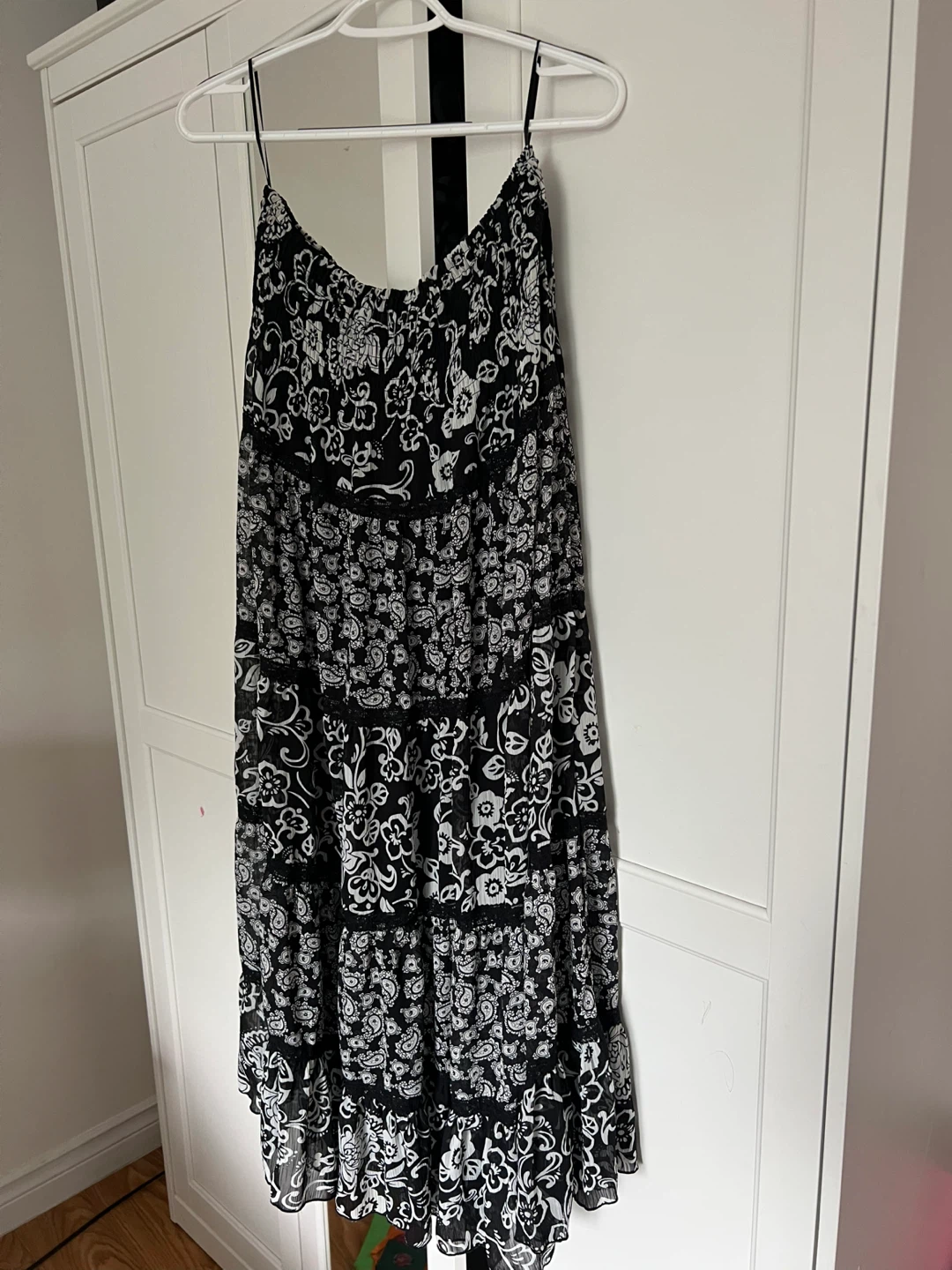Peacers Brooke Black and White Floral Maxi Dress - photo 3