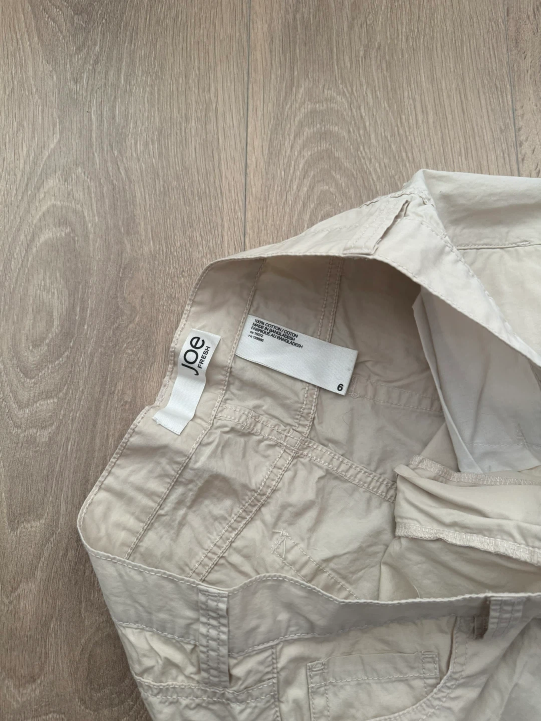 Joe Fresh Women's Khaki Shorts Size 6 - photo 3