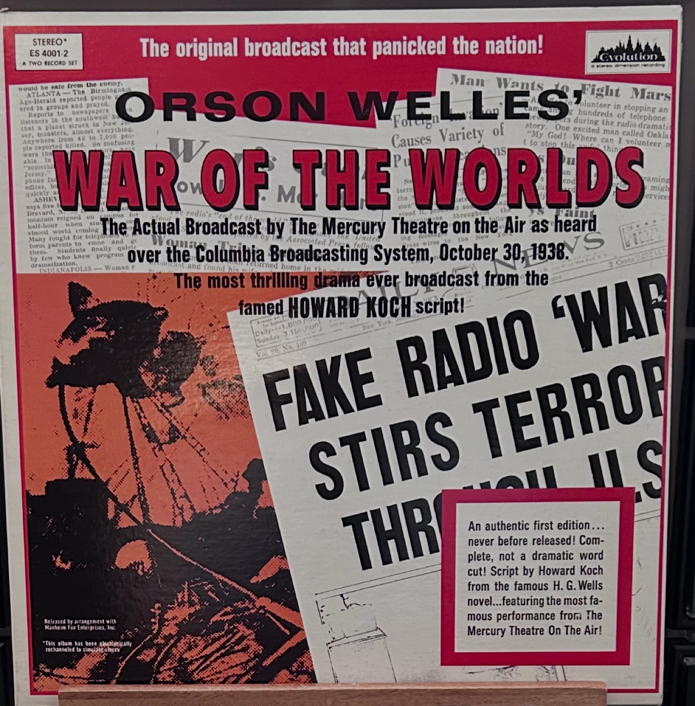 War of the Worlds LP