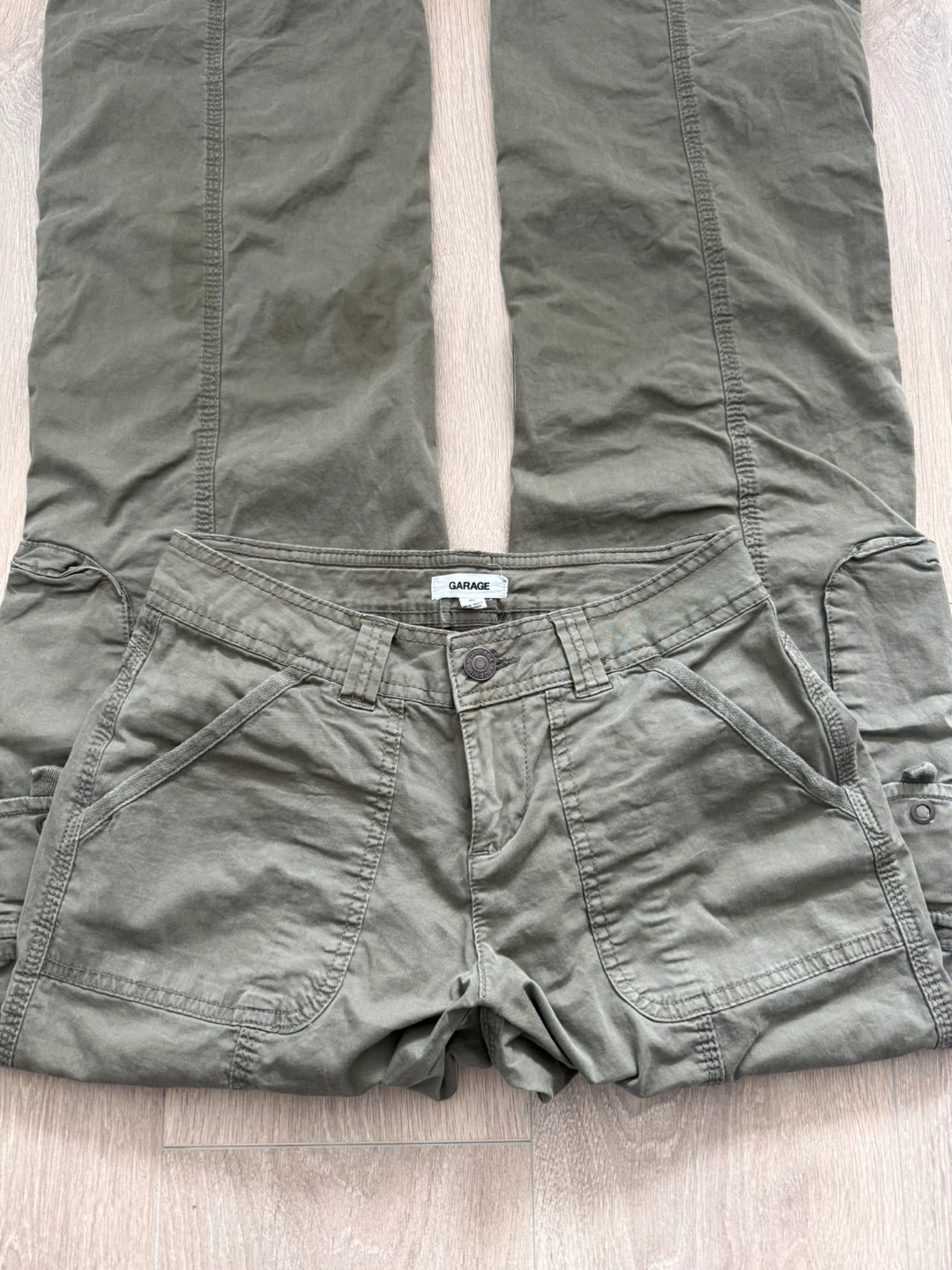 Garage Cargo Pants - Olive Green - photo 2