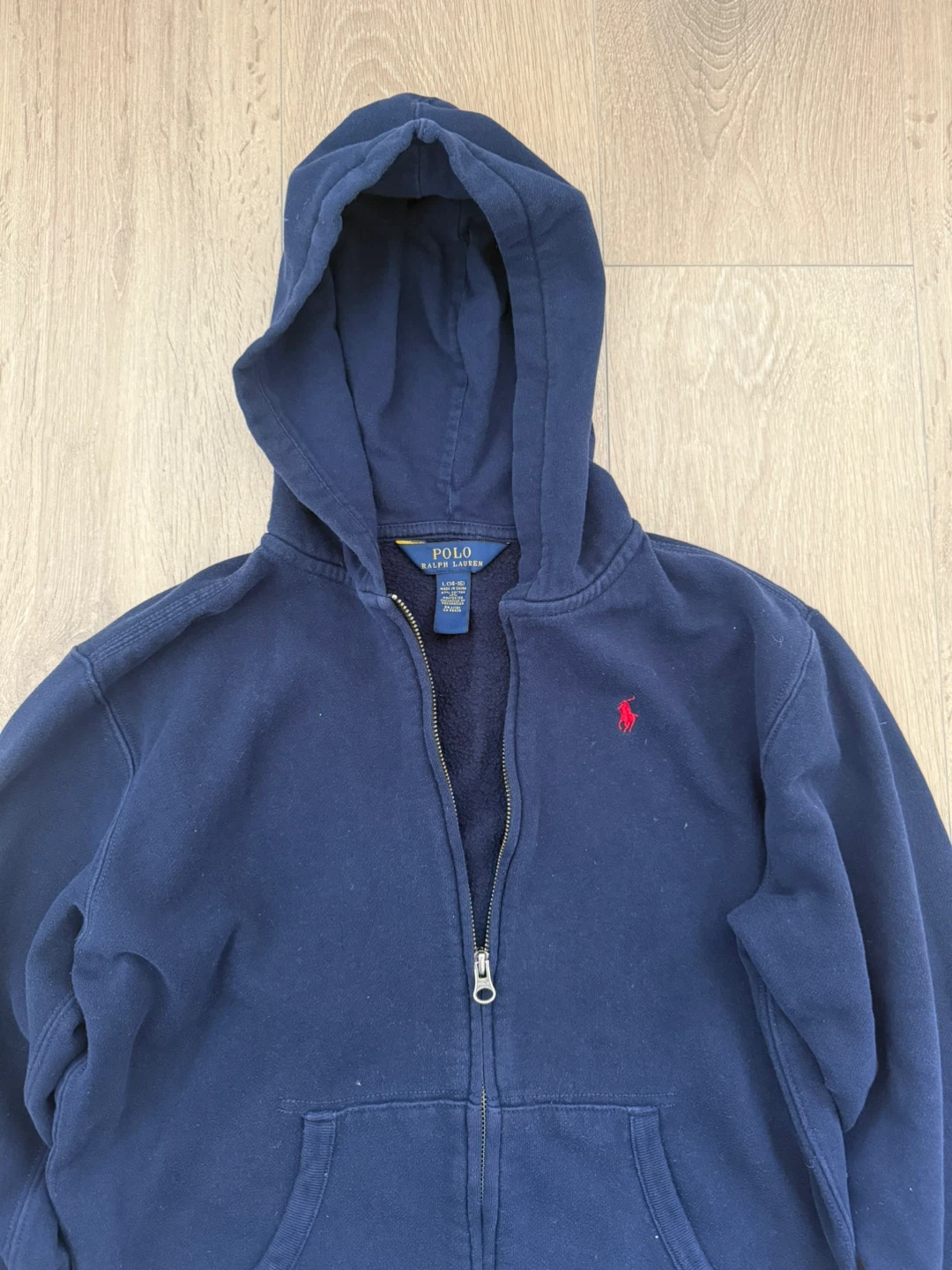 Polo Ralph Lauren Full Zip Hoodie - Navy - photo 3
