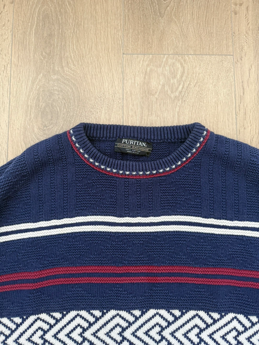 Puritan Vintage Cotton Exchange Men's Sweater - photo 4