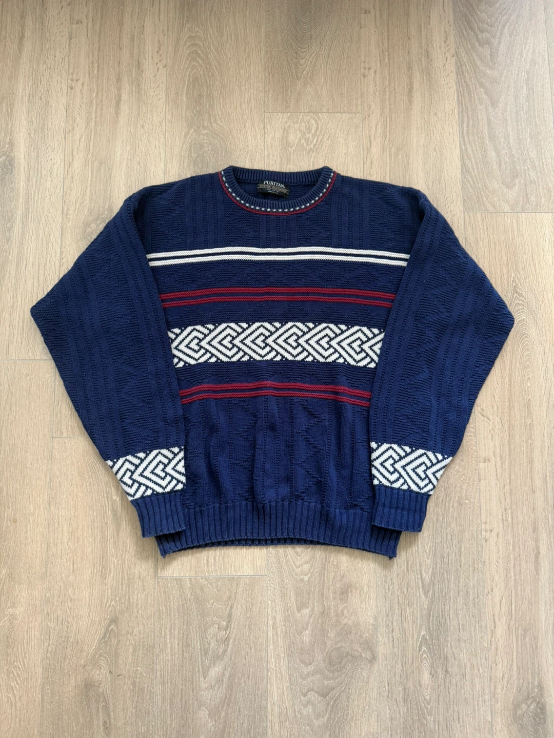 Puritan Vintage Cotton Exchange Men's Sweater