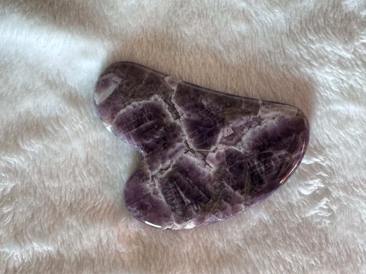 Dream Amethyst Gua Sha Stone - photo 4