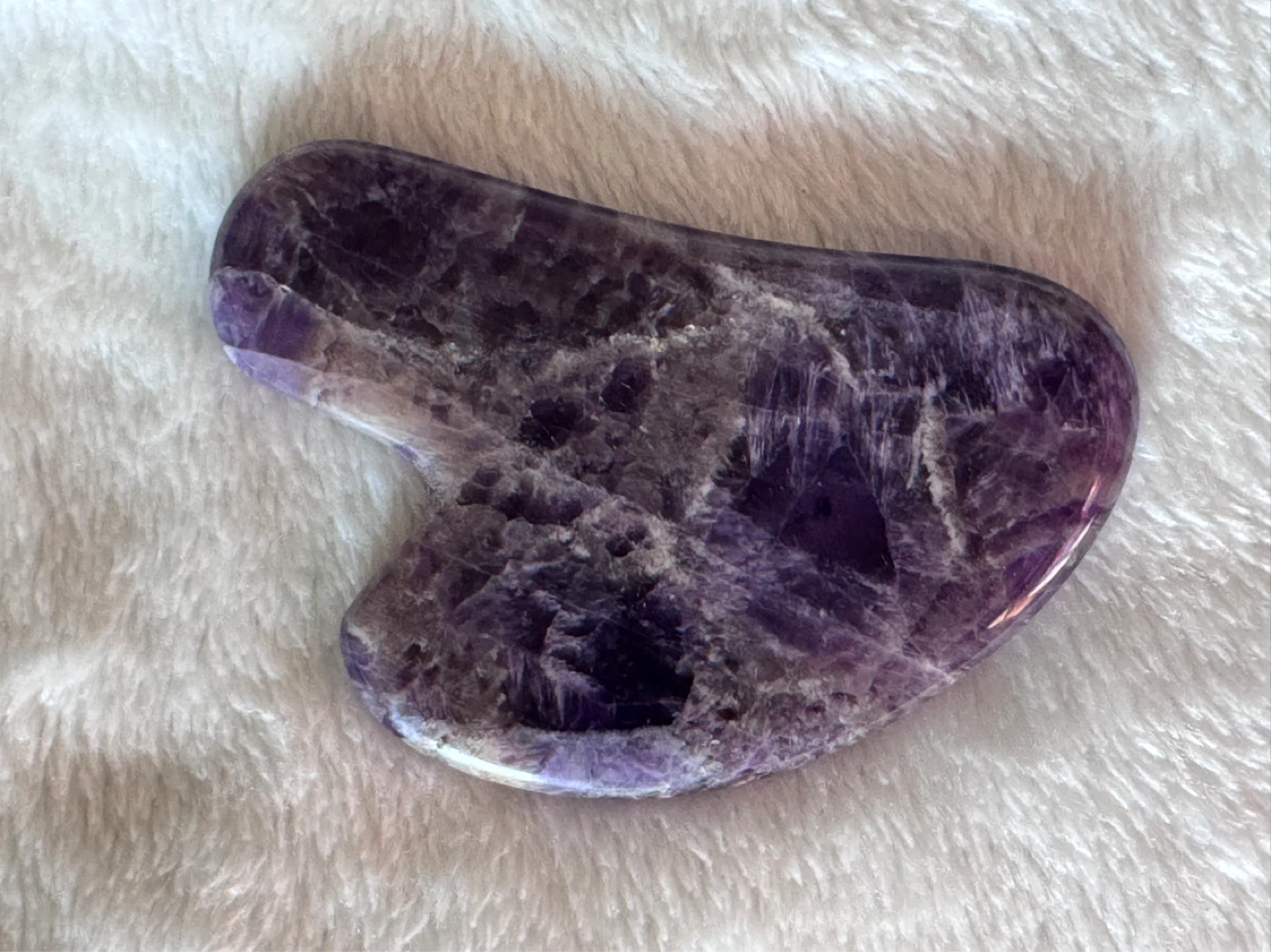 Dream Amethyst Gua Sha Stone - photo 3