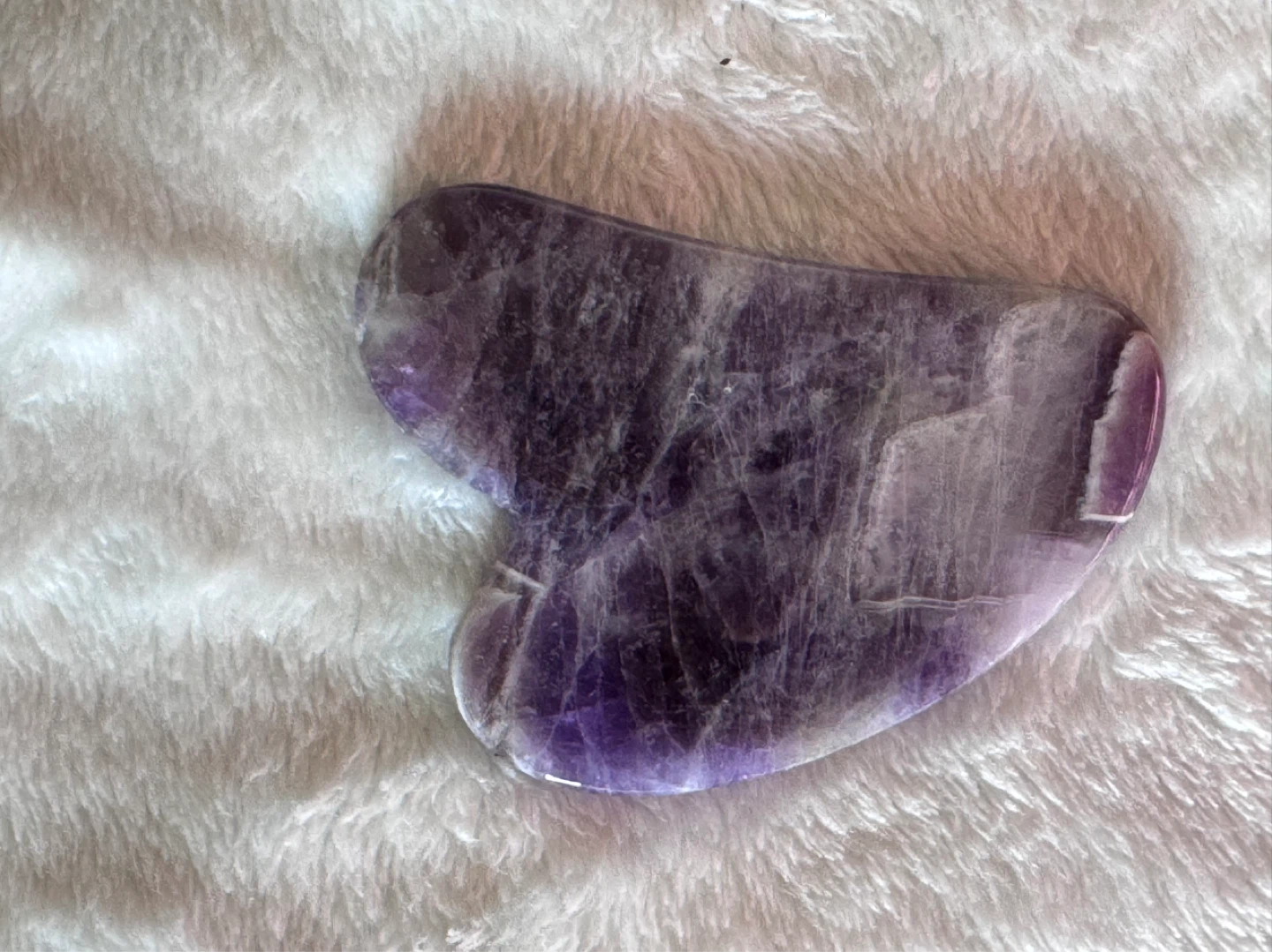 Dream Amethyst Gua Sha Stone - photo 2
