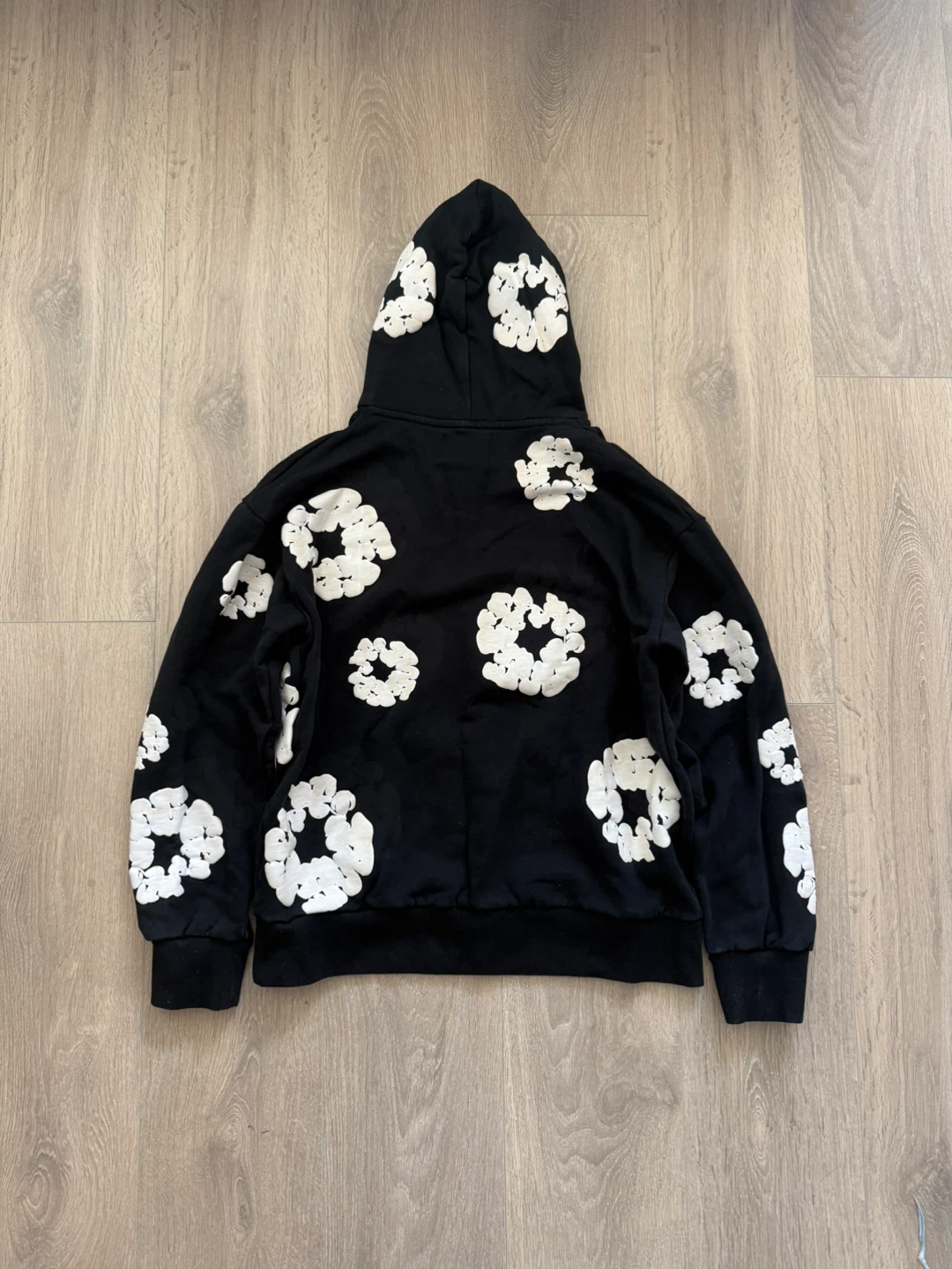Supreme x Kaws Chalk Box Logo Hoodie Black - photo 2