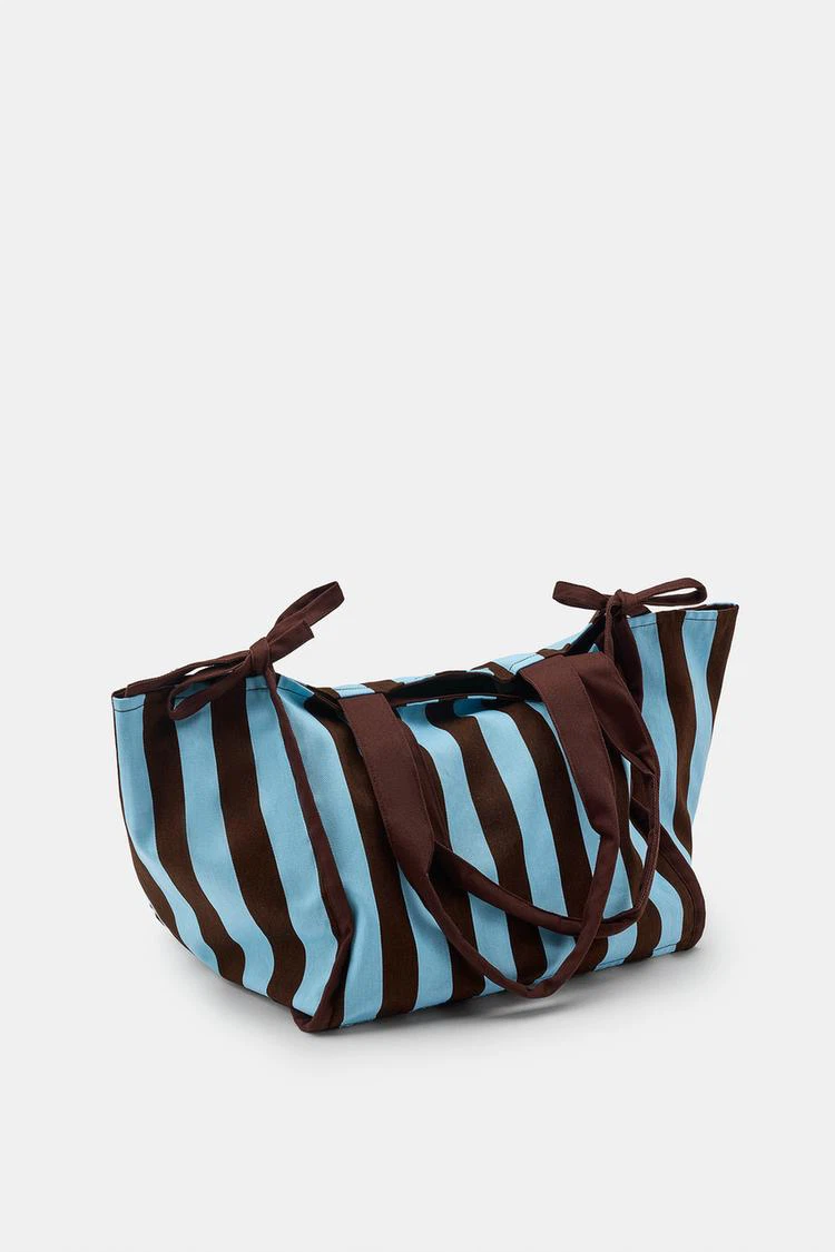 New Zara Cotton Tote - photo 5