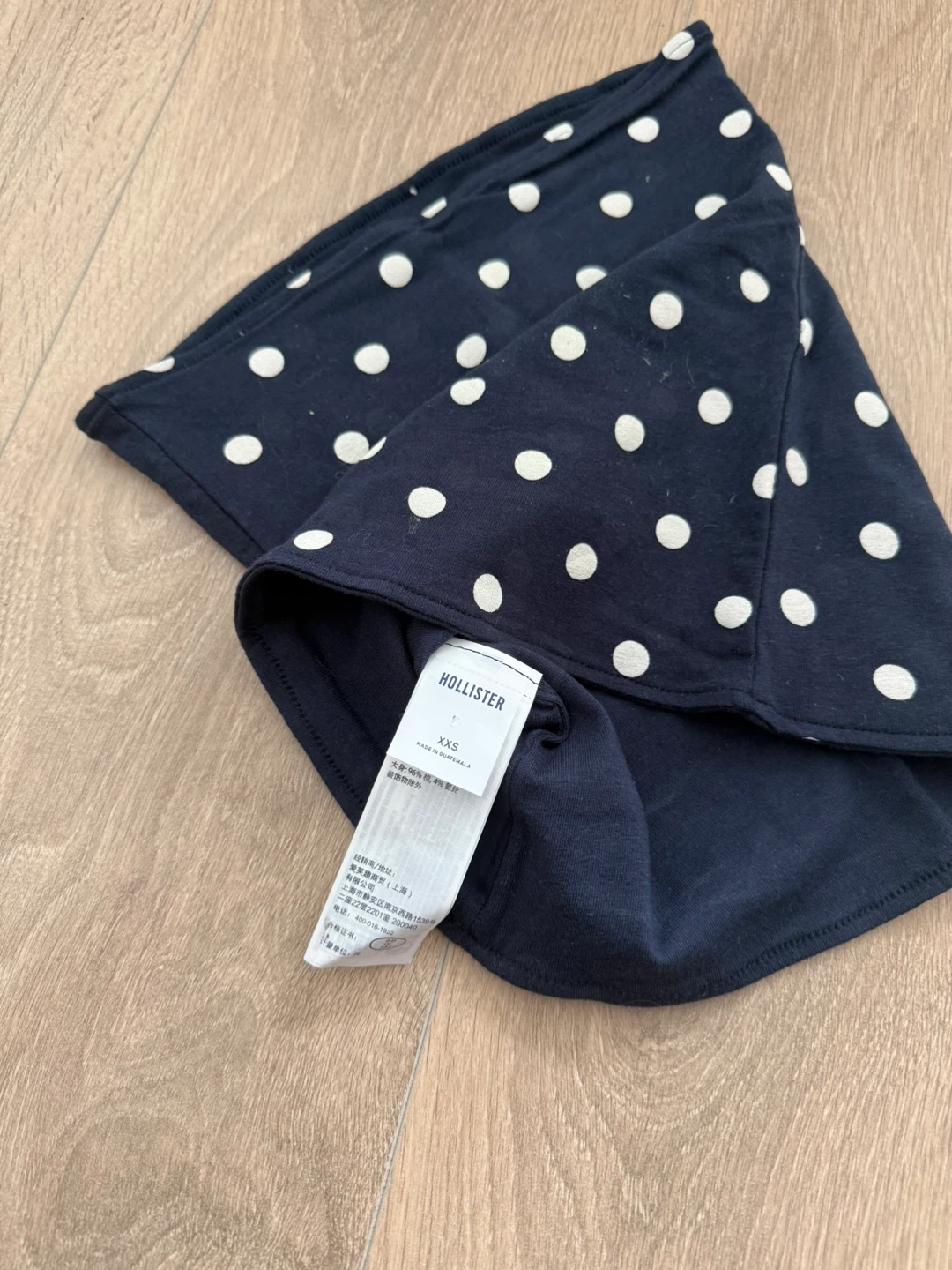 Hollister Polka Dot Tube Top XXS - photo 3