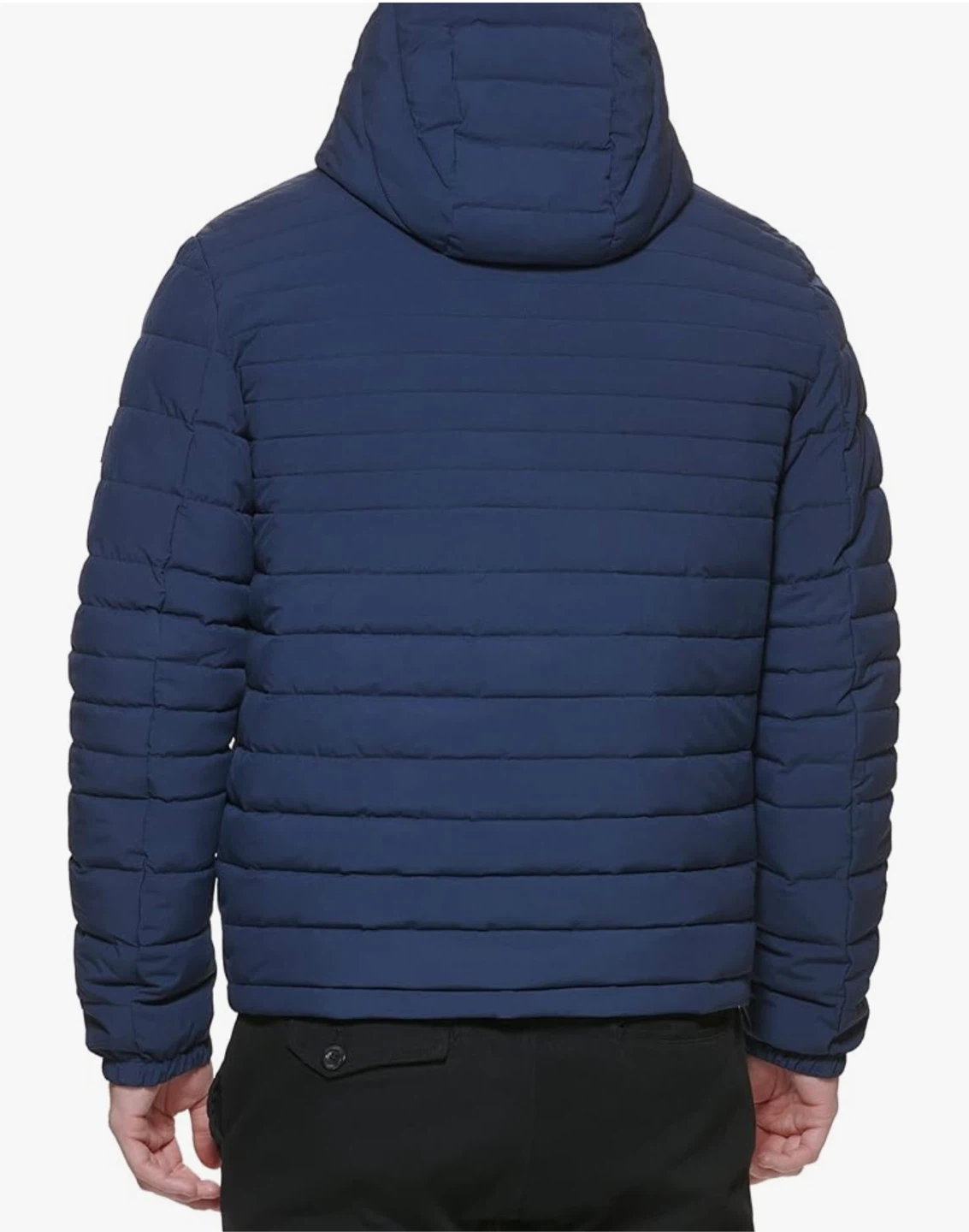 Tommy Hilfiger Men's Quilted Puffer Jacket - Navy - photo 2