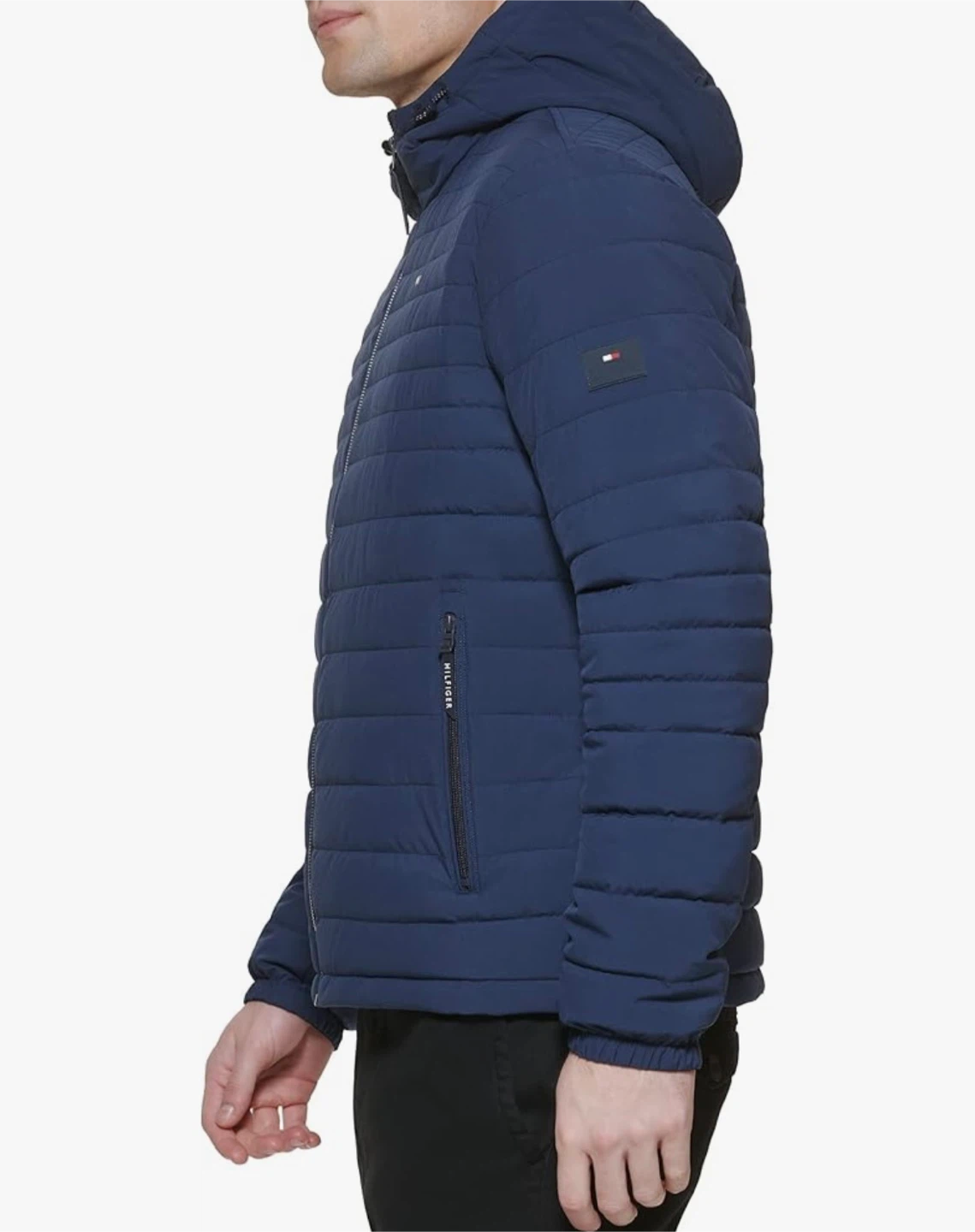 Tommy Hilfiger Men's Quilted Puffer Jacket - Navy - photo 5