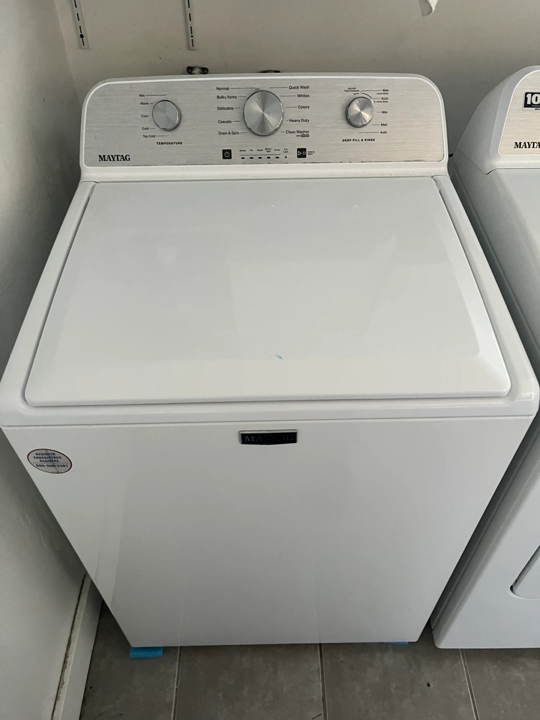 Maytag washer&dryer - photo 2