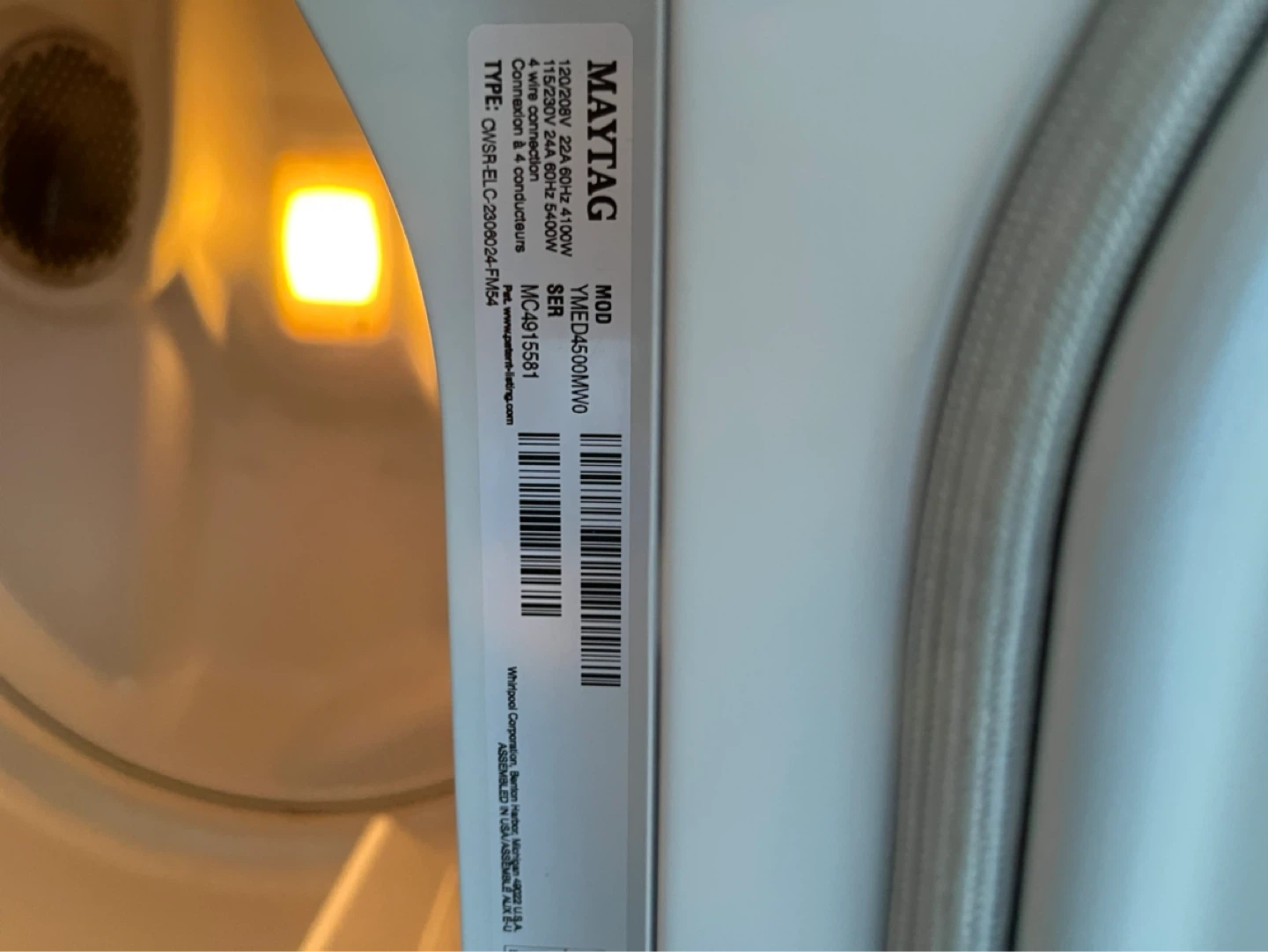 Maytag washer&dryer - photo 4