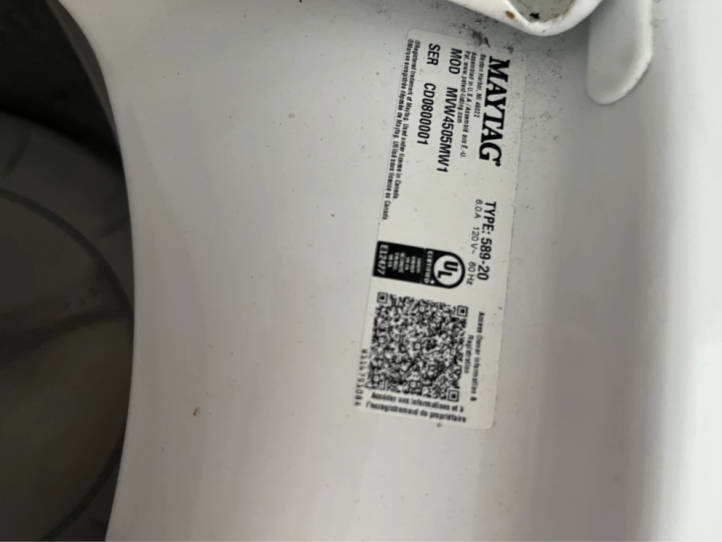 Maytag washer&dryer - photo 5