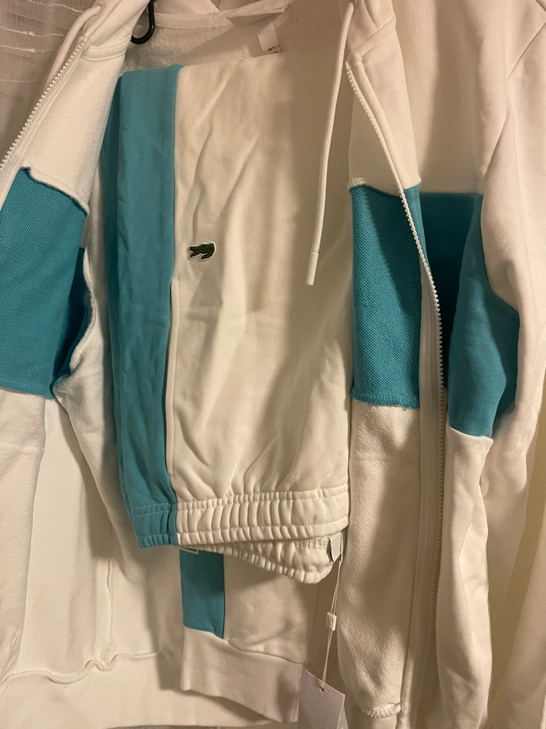 Lacoste Colorblock Full Zip Hoodie & Pants Set 7-XXL - photo 5