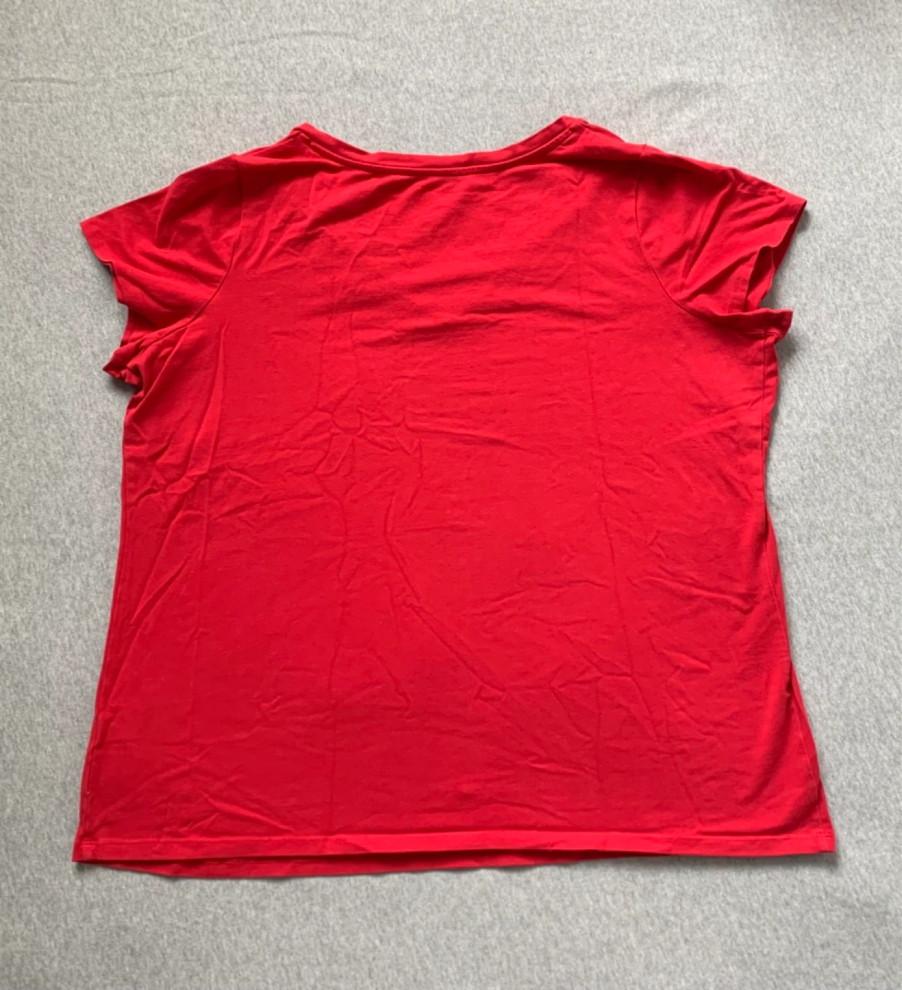LOVE & LEGEND Red V-Neck T-Shirt - Size 2X - photo 2