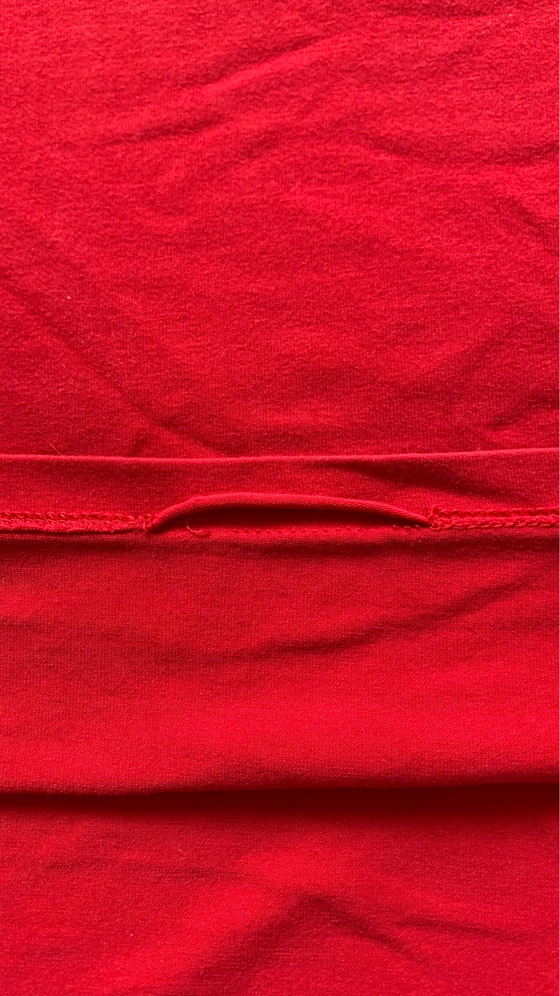 LOVE & LEGEND Red V-Neck T-Shirt - Size 2X - photo 4