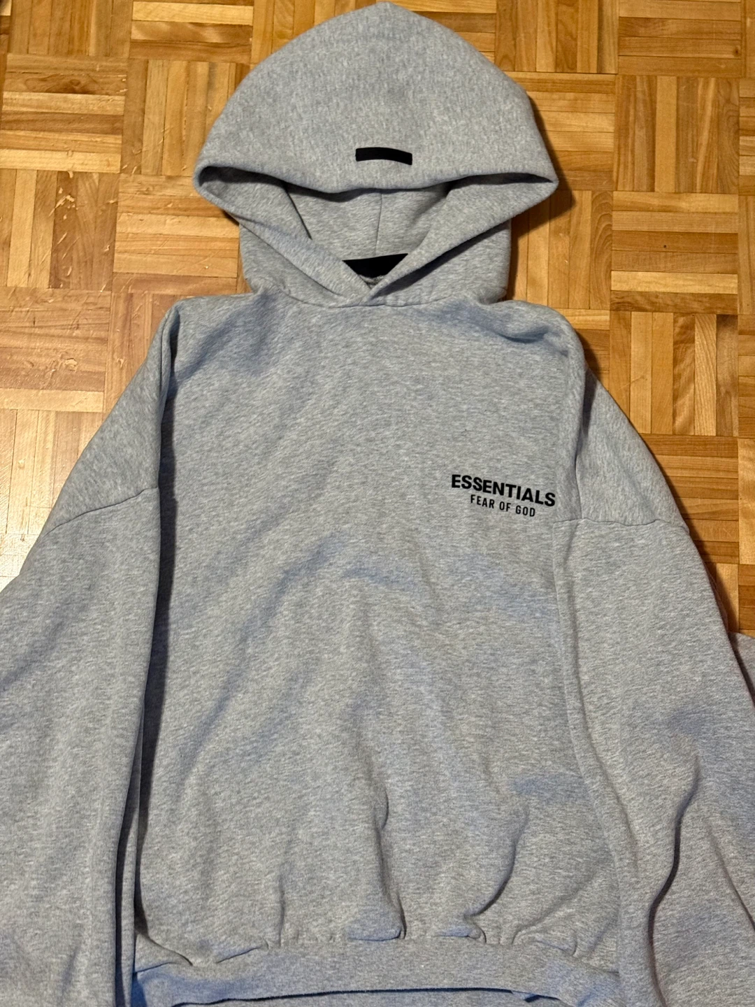 Essentials Fear of God Hoodie - Dark Oatmeal - Size XL