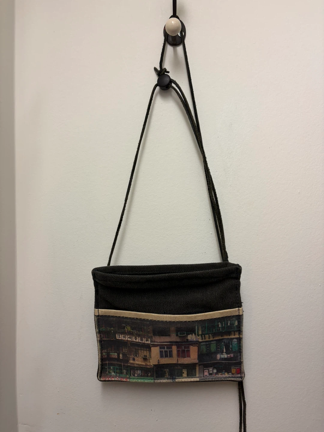 GOD Hong Kong Canvas Pouch Bag - photo 2