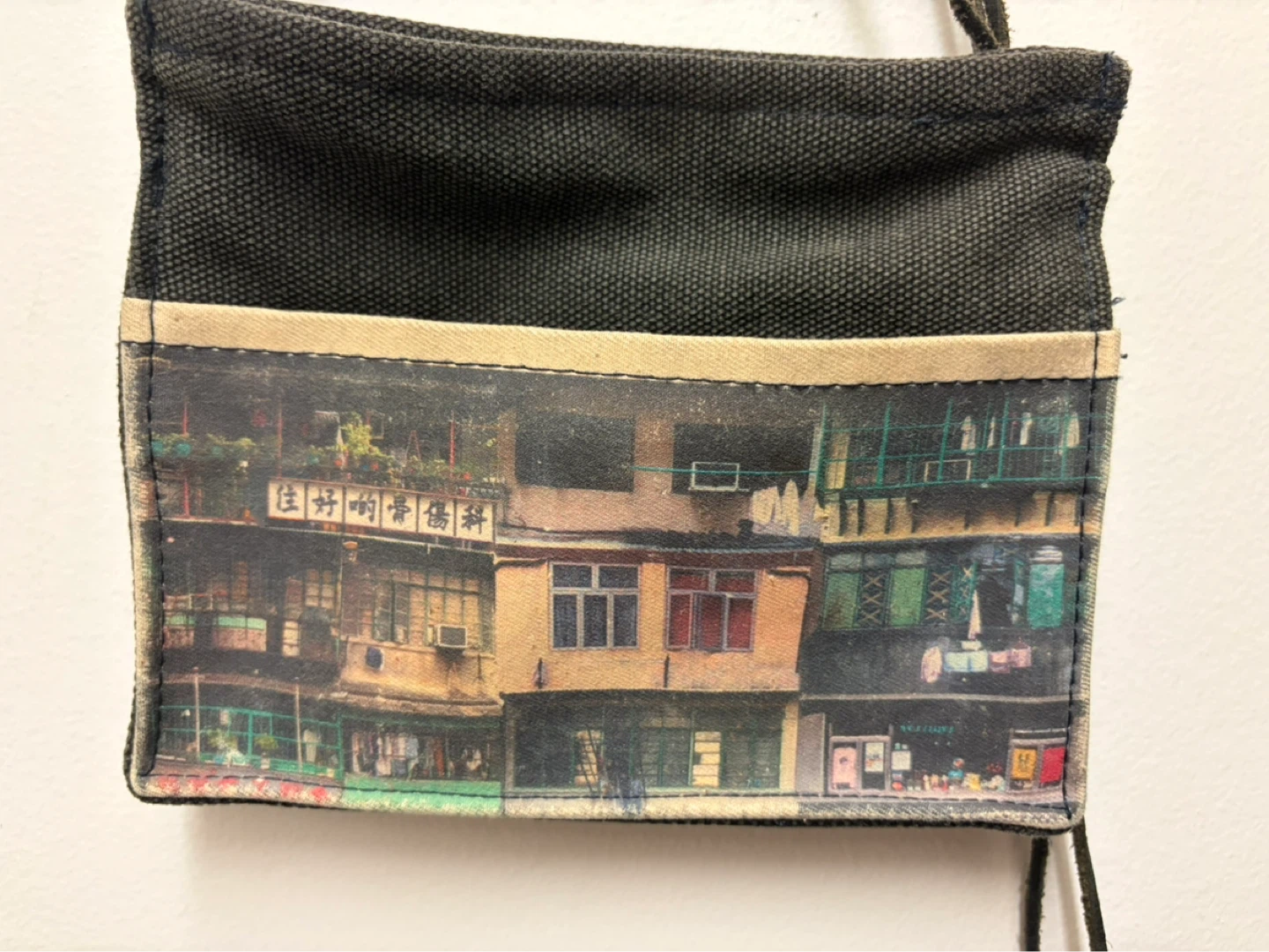 GOD Hong Kong Canvas Pouch Bag - photo 3