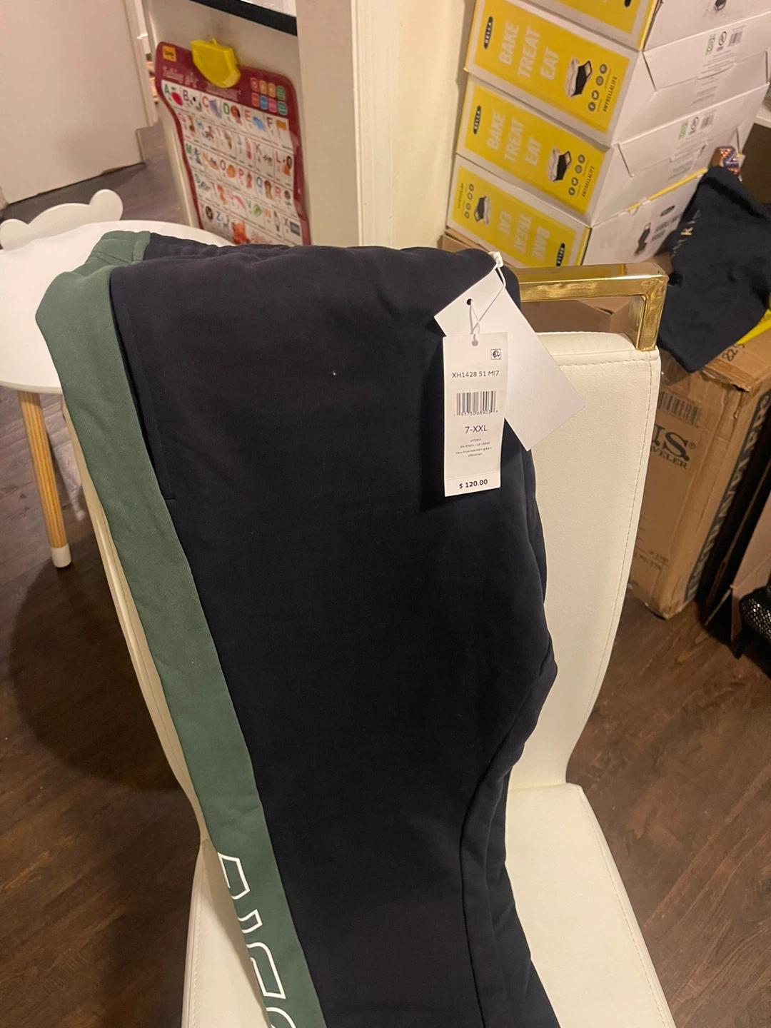 Lacoste Men's Track Pants XXL Navy Green