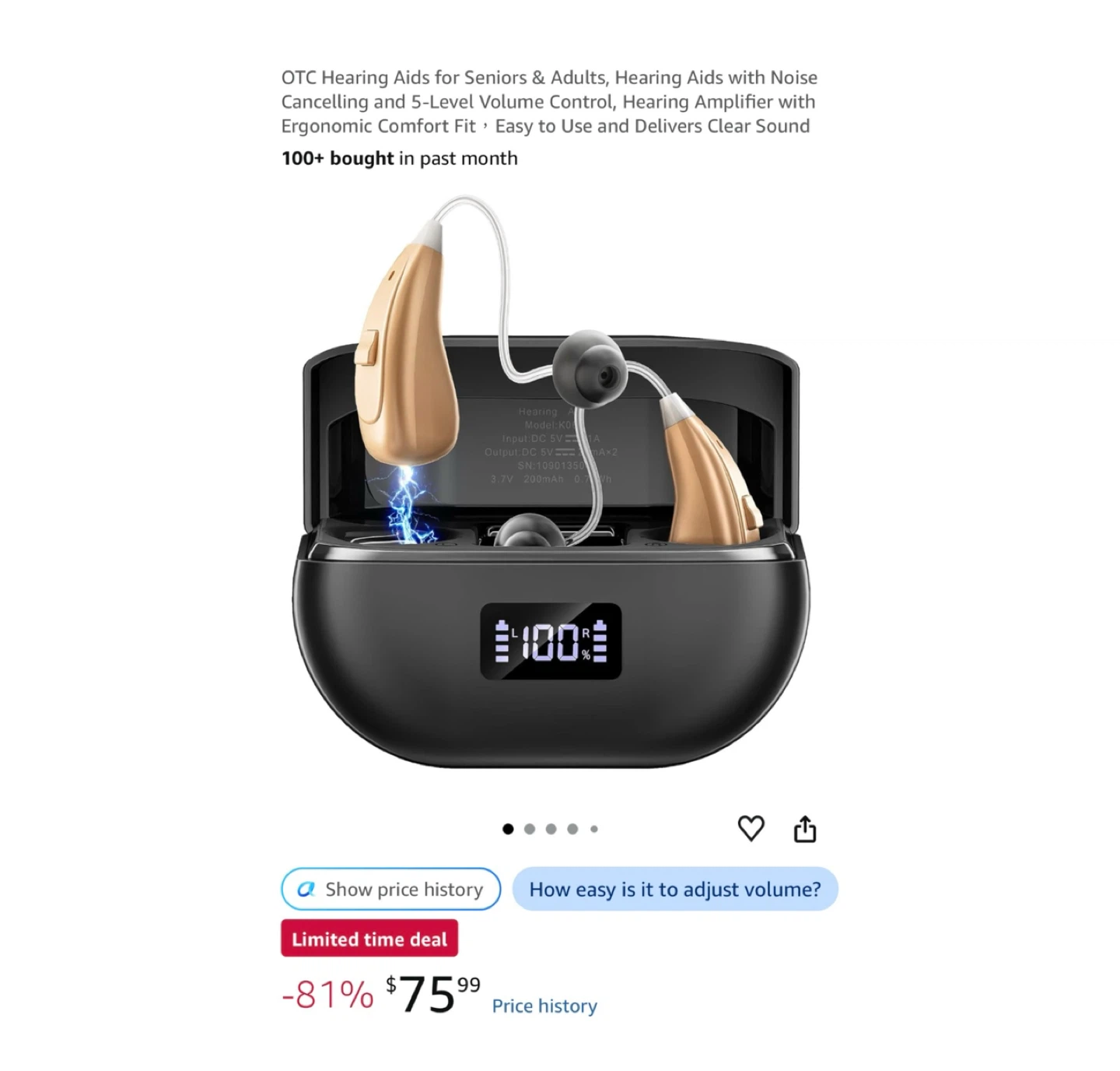 Brand new OTC Hearing Aids for Seniors & Adults