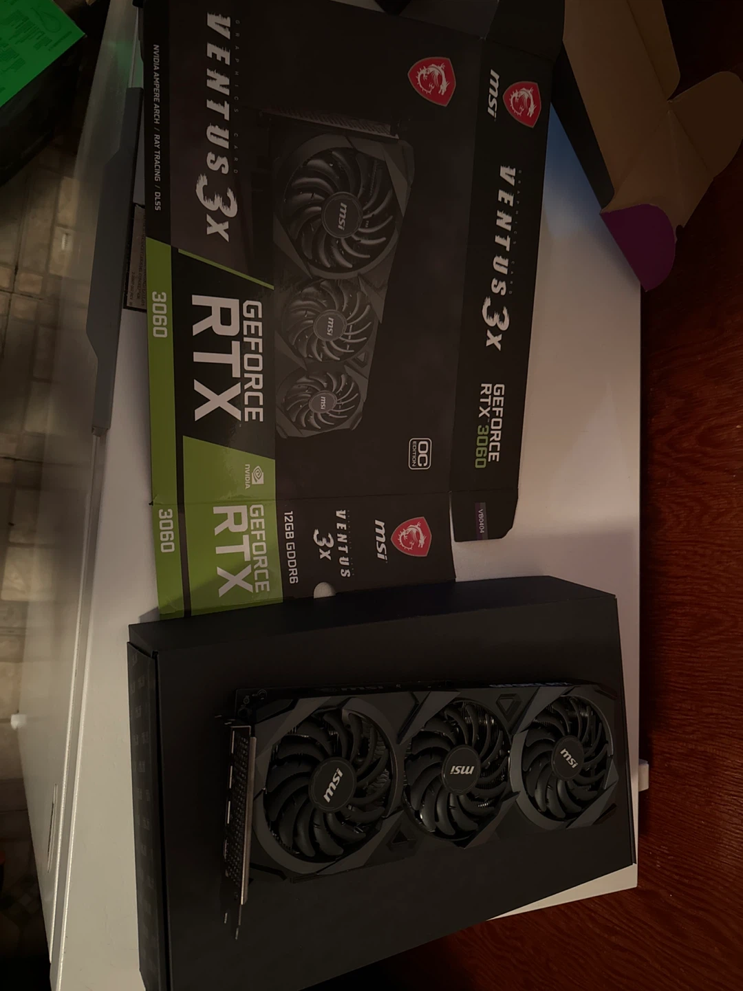MSI GeForce RTX 3060 Ventus 3X Graphics Card(open to offers)