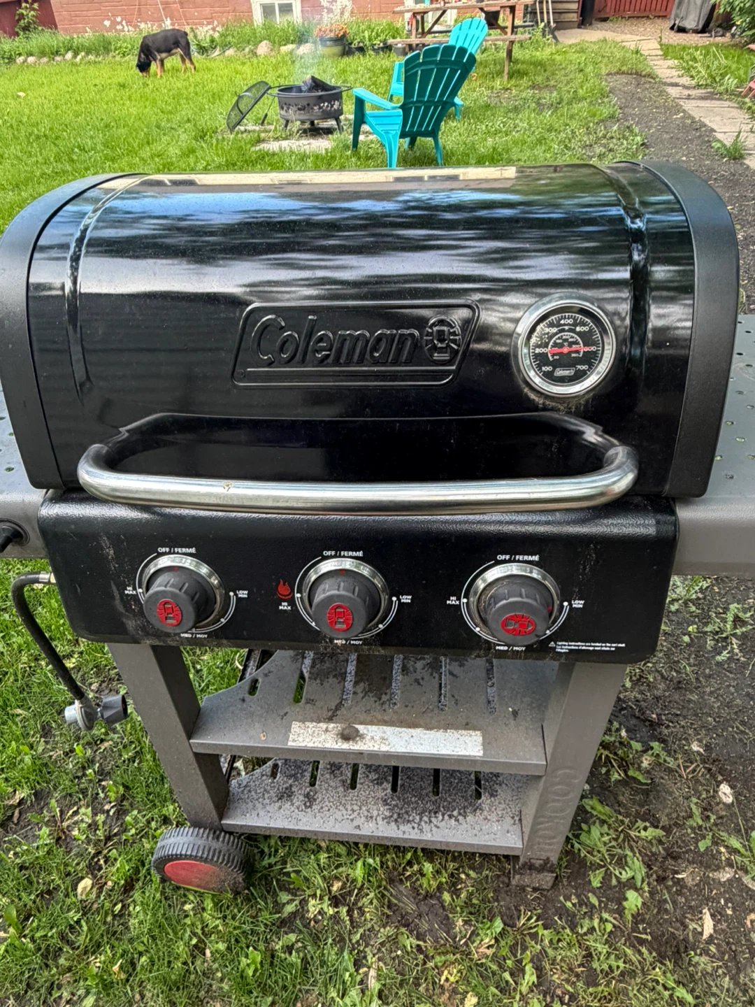 Coleman Propane Three Burner BBQ