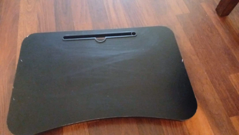 Black bed table - photo 2