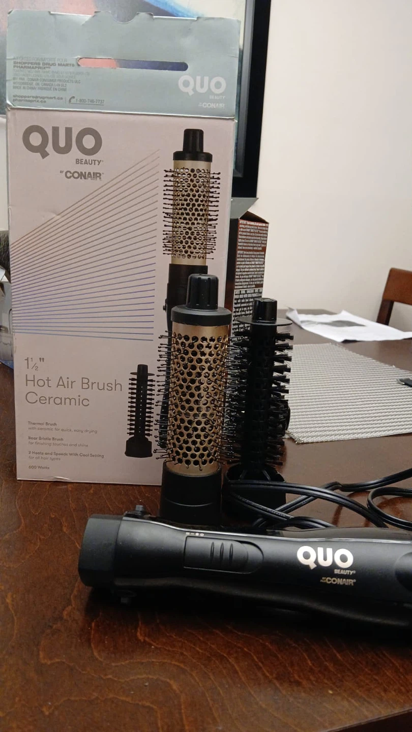 QUO Beauty by Conair 1 1/2" Hot Air Brush