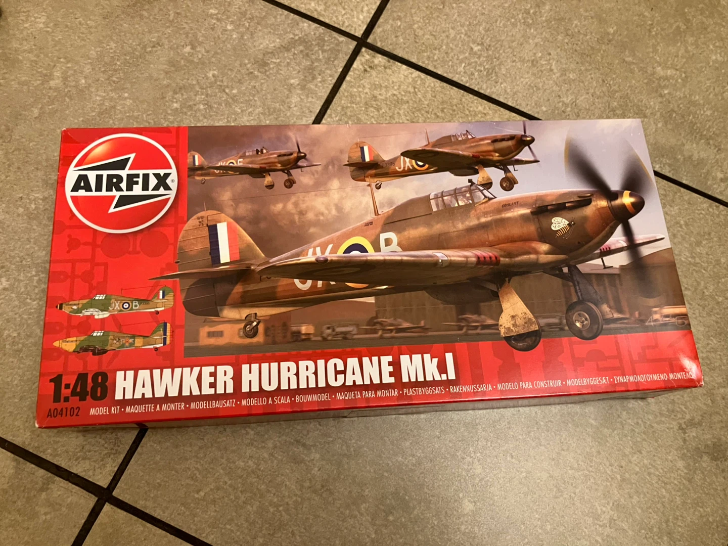 Airfix 1:48 Hawker Hurricane Mk.I Model Kit