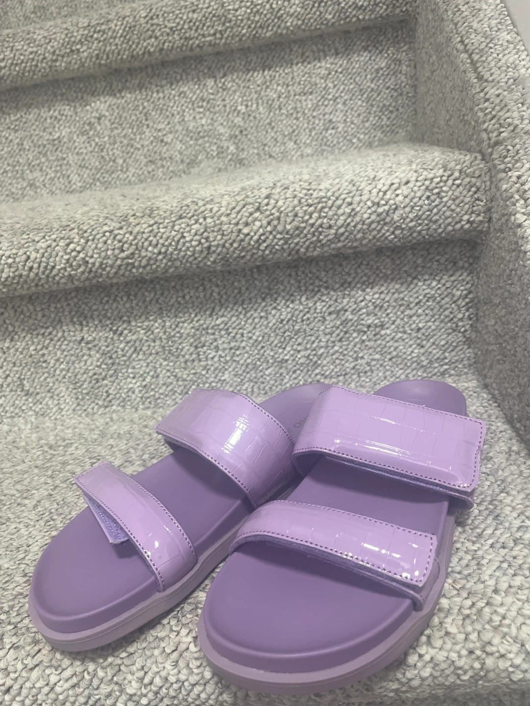 Vero Moda Lavender Slides - Size 8 - photo 2