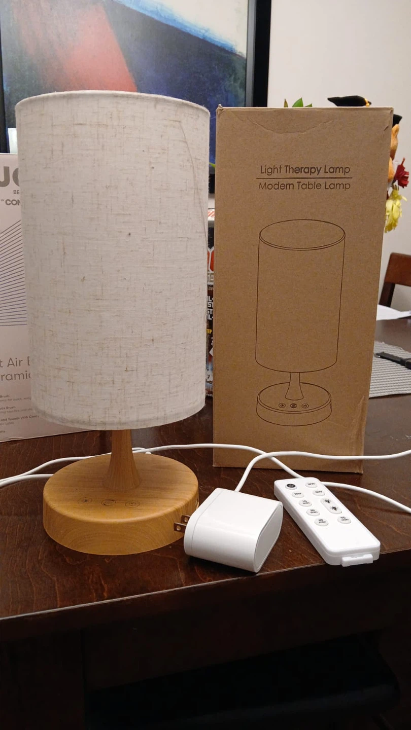 Modern Table Lamp with Remote