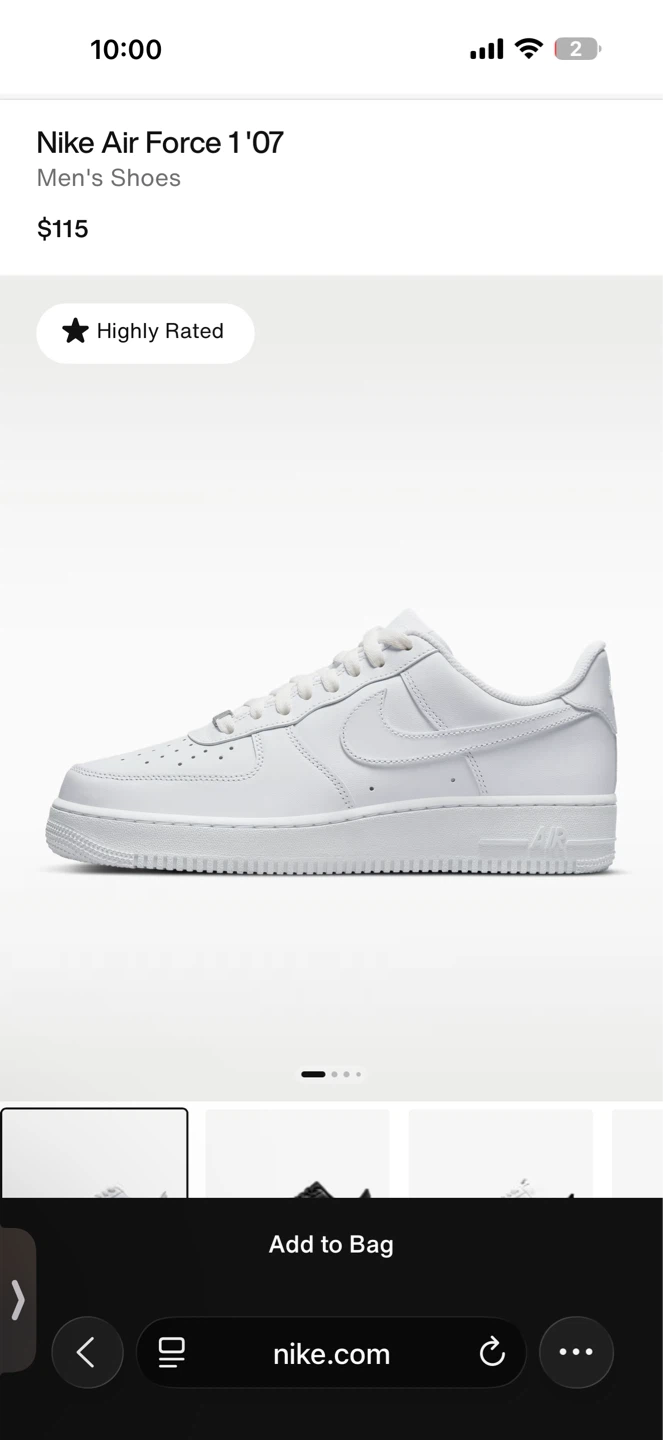 Nike Air Force 1 '07 Men's Shoes - photo 3