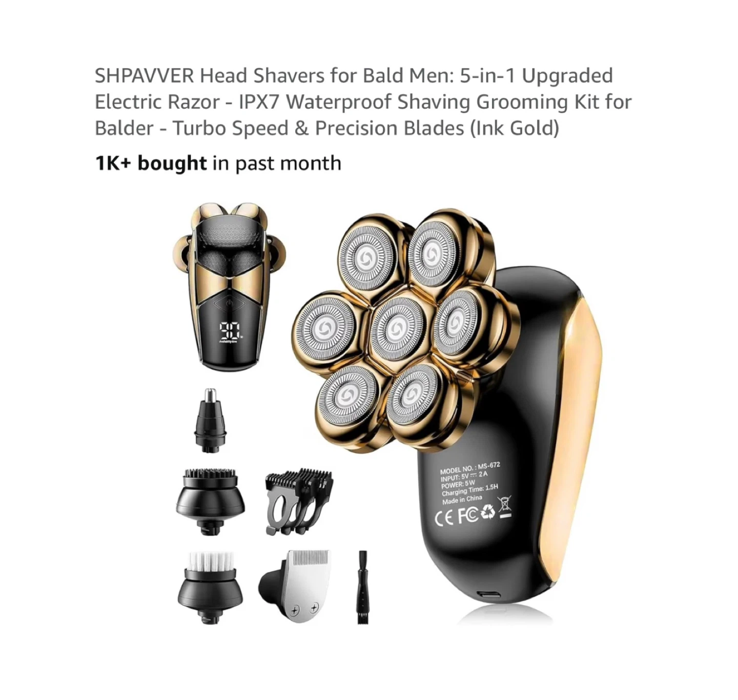 Brand new Head Shavers for Bald Men