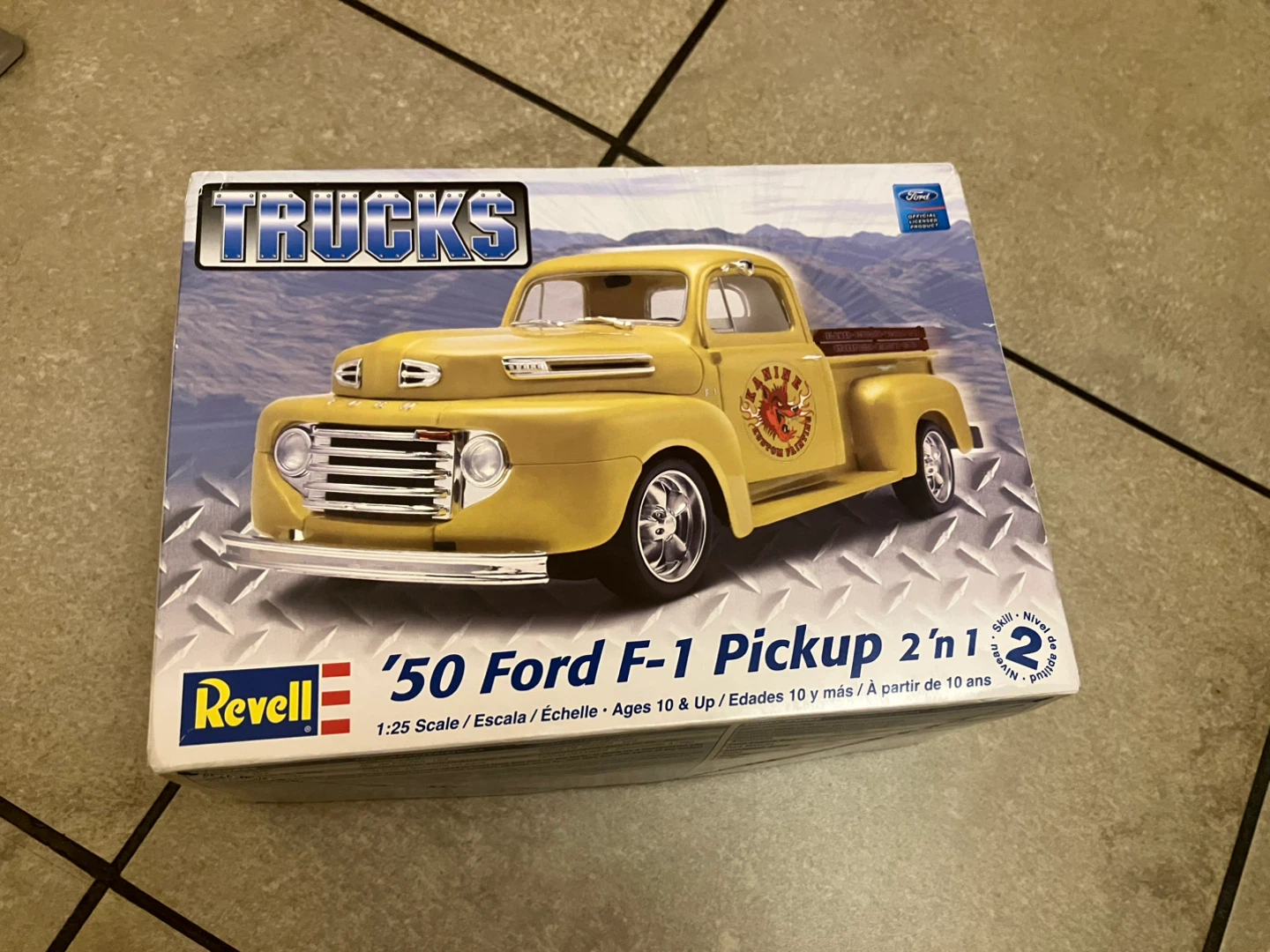 Revell '50 Ford F-1 Pickup Truck Model Kit 1:25 Scale