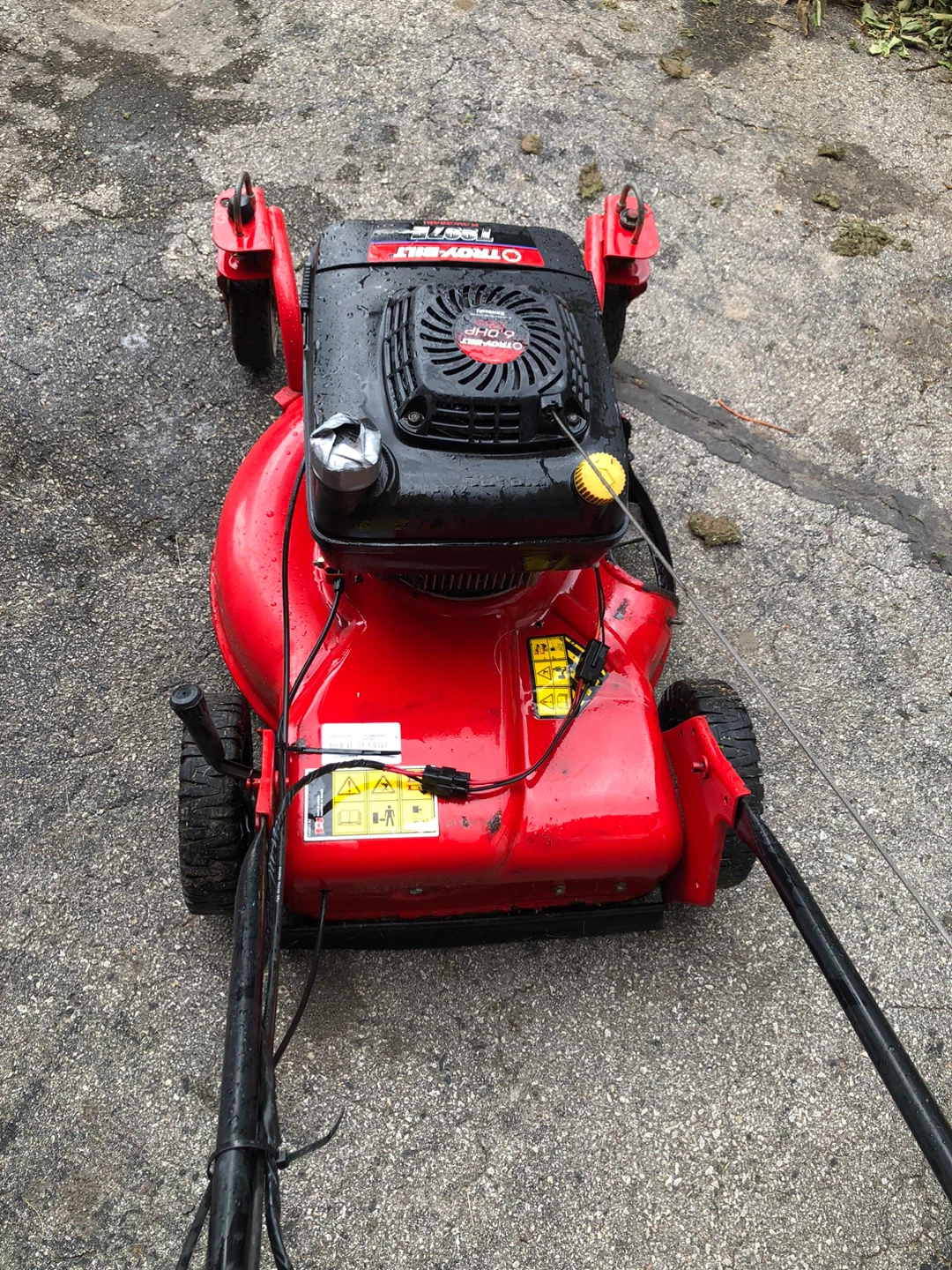Troy bilts 6hp Kawasaki self propelled multi speed - photo 3