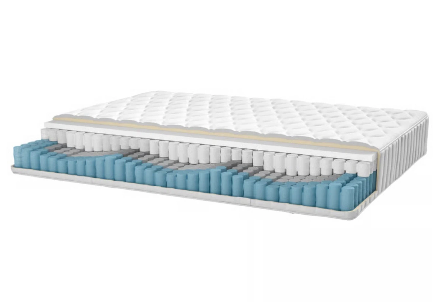 IKEA VÅGSTRANDA Hybrid mattress, plush/white, Queen - photo 5