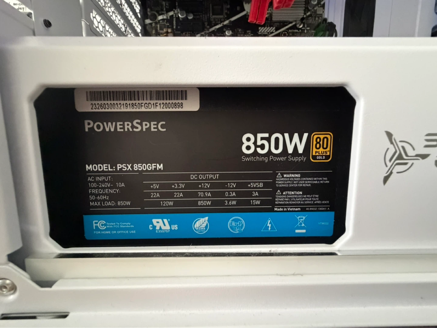 Gaming PC - Intel Core i5-13600KF, RTX 5060 Ti, 32GB RAM - photo 3