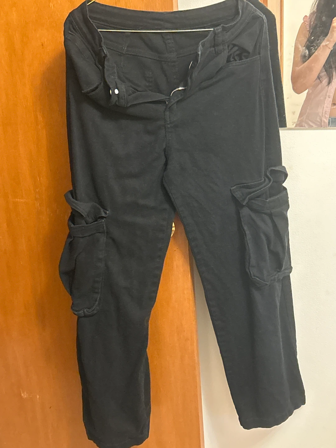 Black Cargo Pants