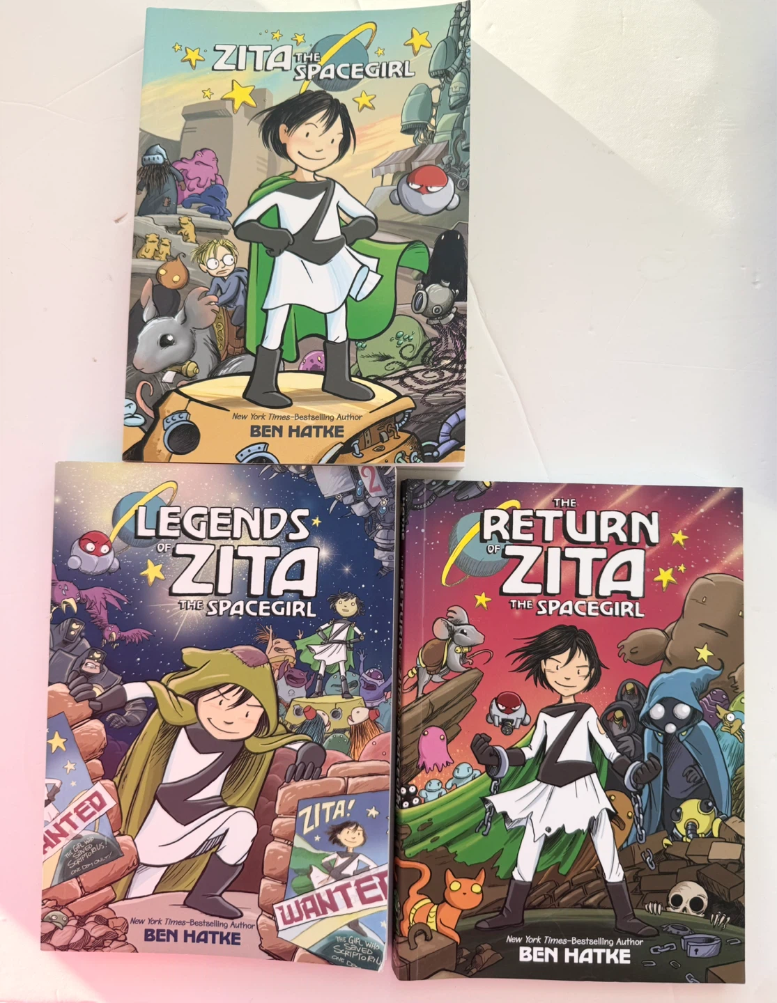 Ben Hatke Zita the Spacegirl Graphic Novel Collection