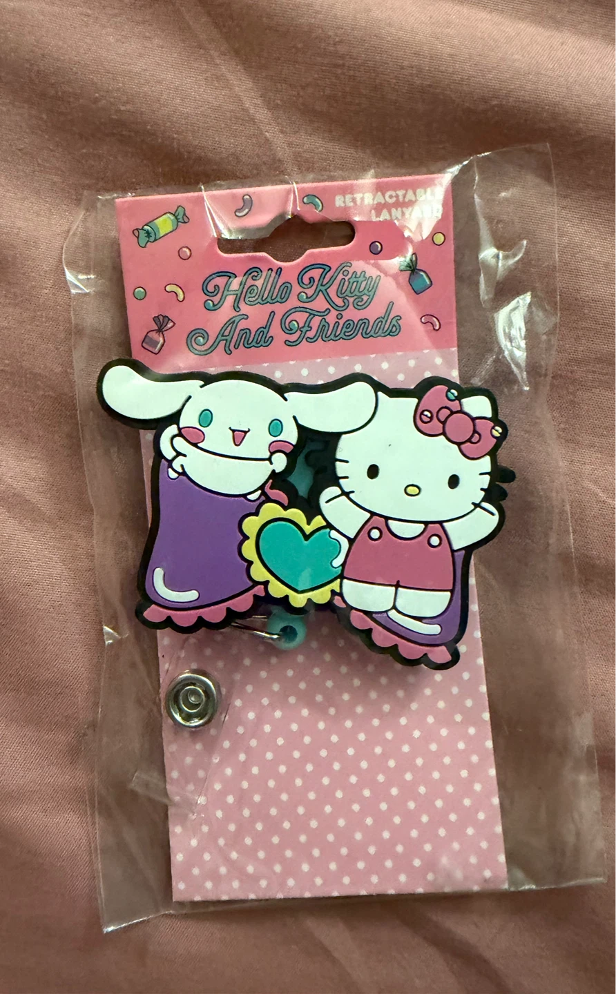 Hello Kitty and Friends Retractable Lanyard