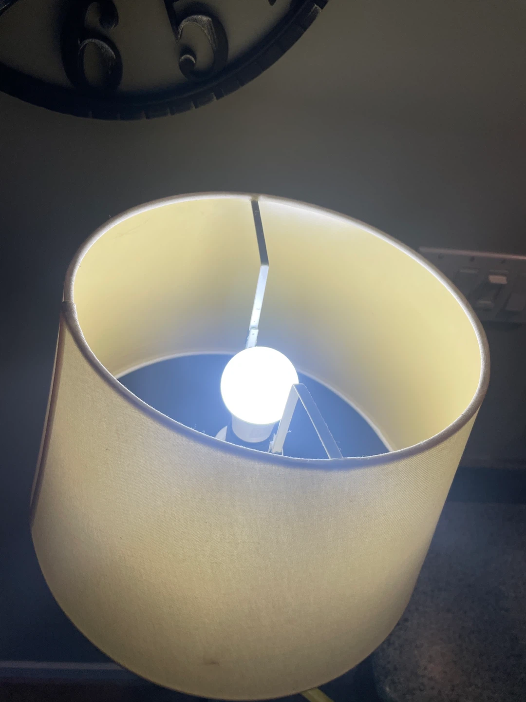 Floor Lamp with Beige Shade - photo 3