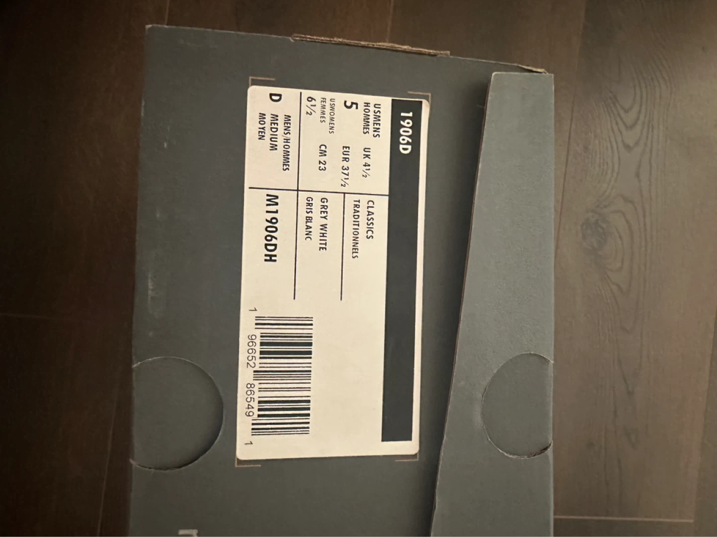 New Balance 1906D Grey White Running Shoes - photo 4