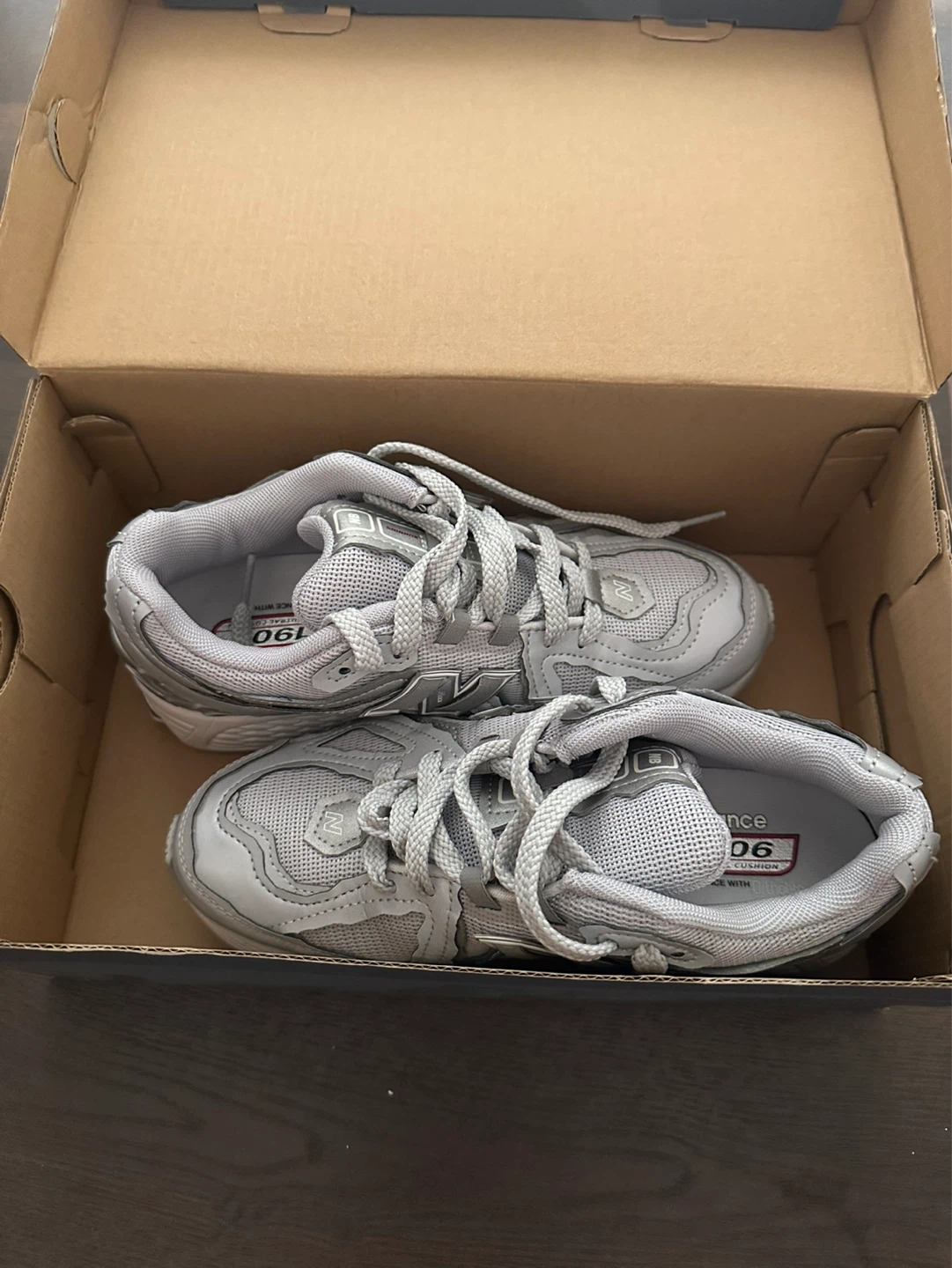 New Balance 1906D Grey White Running Shoes
