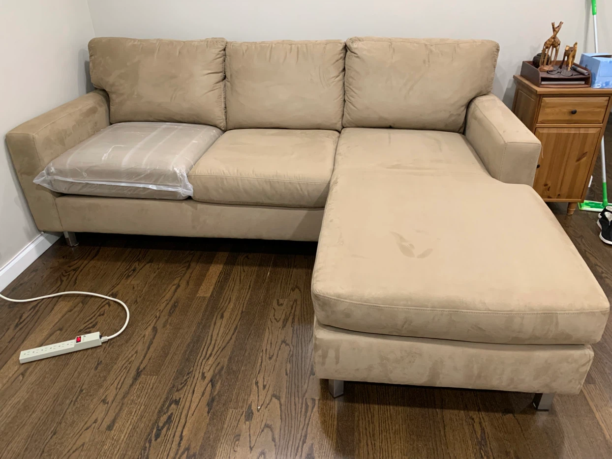 Modern Reversible Chaise Sectional Sofa - photo 2