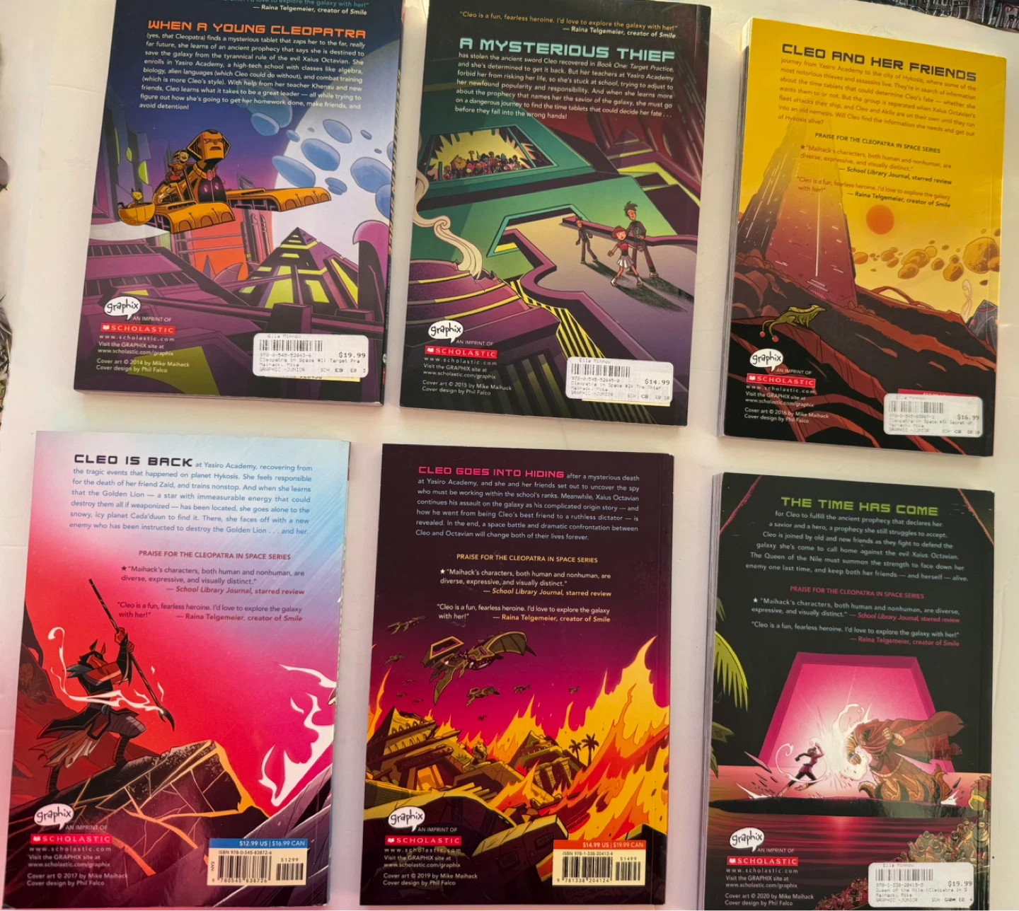 Cleopatra in Space Graphic Novels - Books 1-6 - photo 2