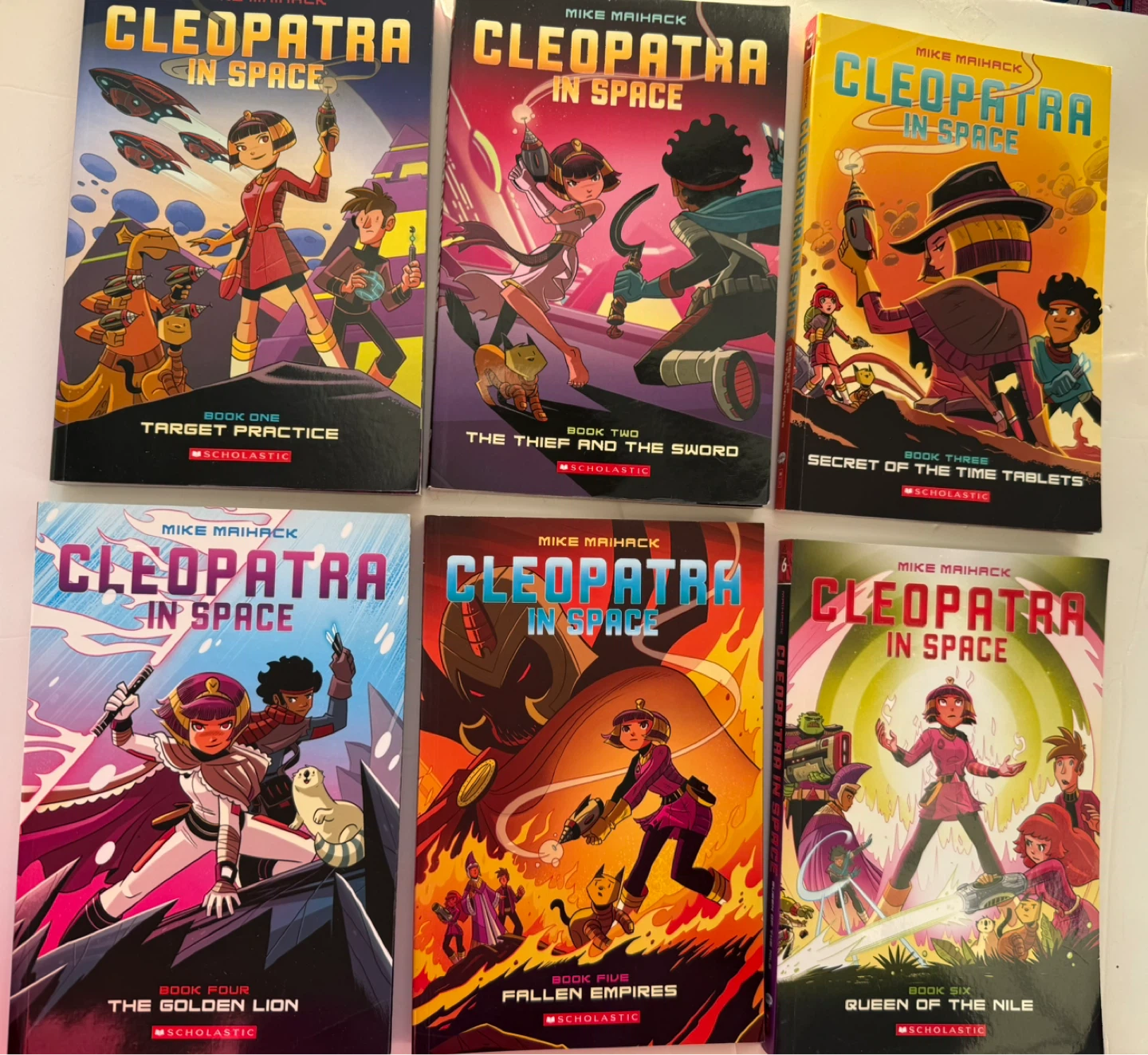 Cleopatra in Space Graphic Novels - Books 1-6