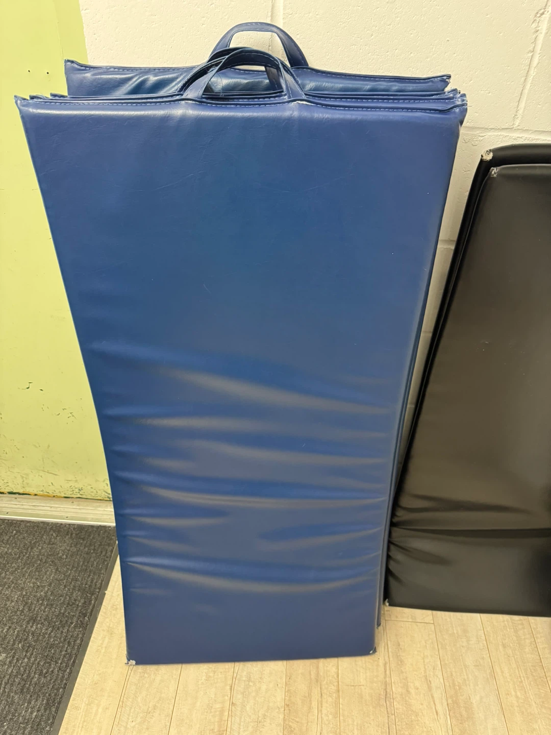 AmStaff Fitness Folding Exercise Mat - Blue - photo 2